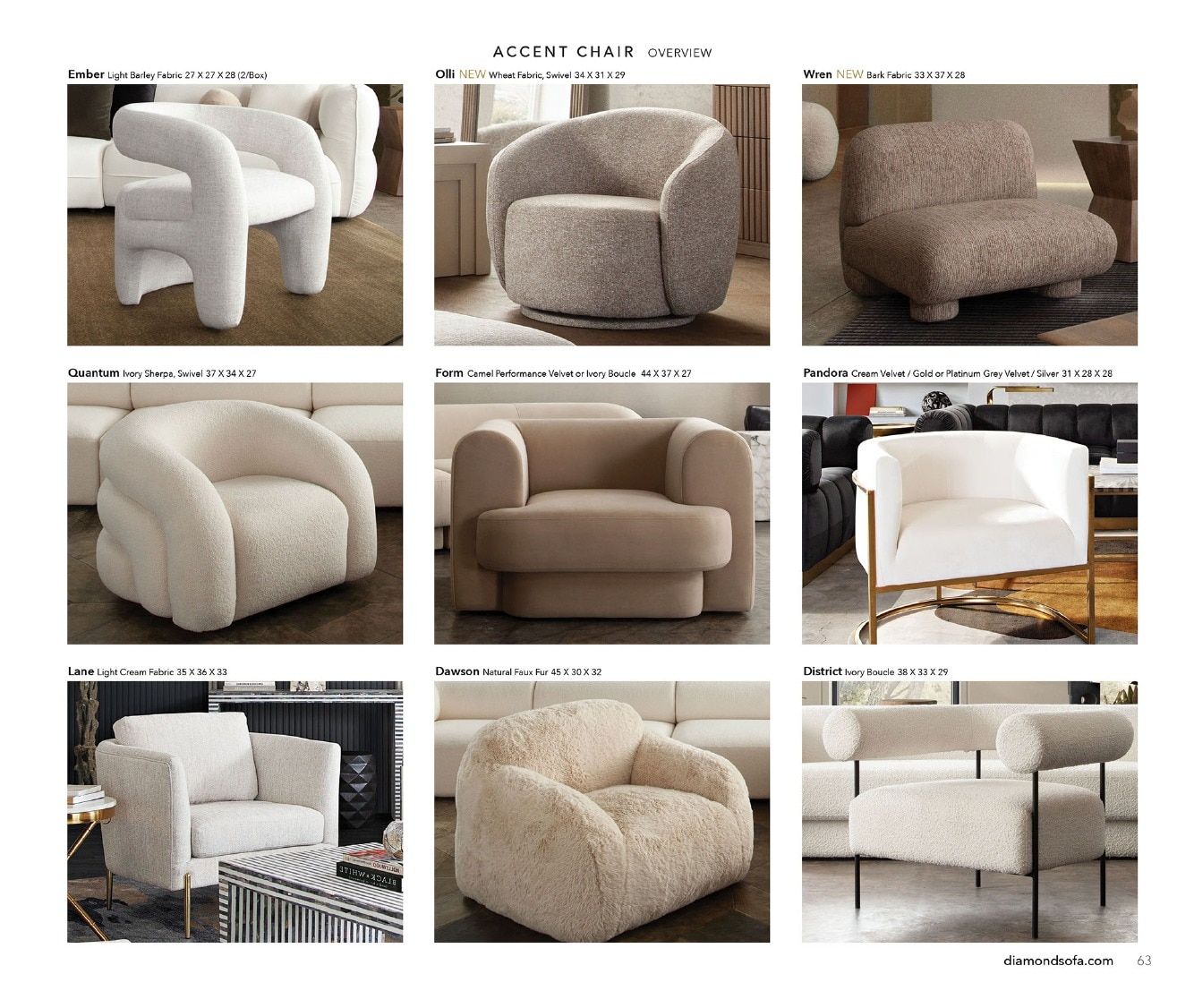 Diamond Sofa Furniture Catalog Weekly Ad January 1 - December 31, 2026