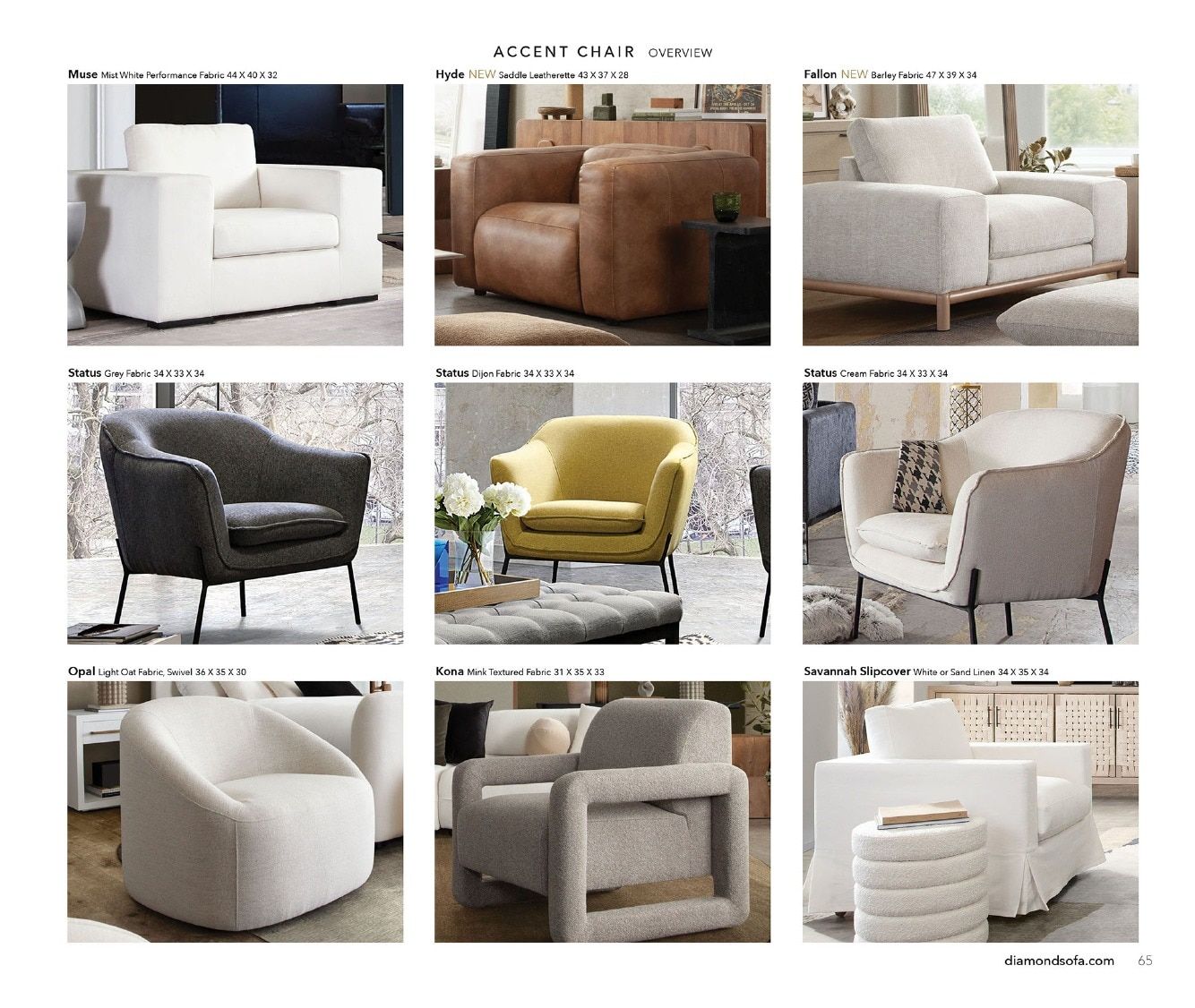 Diamond Sofa Furniture Catalog Weekly Ad January 1 - December 31, 2026