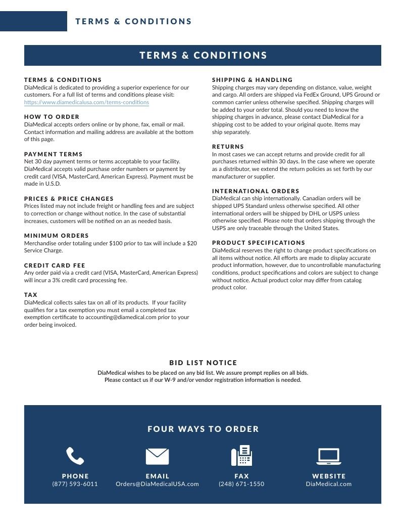 DiaMedical USA Medical Equipment and Supplies Catalog Weekly Ad January 1 - December 31, 2026