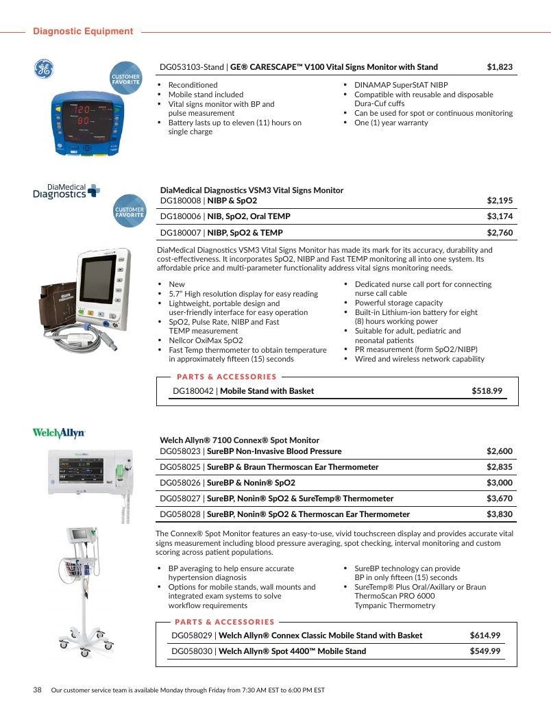 DiaMedical USA Medical Equipment and Supplies Catalog Weekly Ad January 1 - December 31, 2026