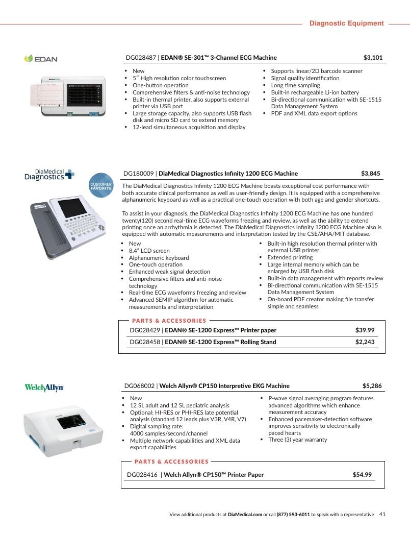 DiaMedical USA Medical Equipment and Supplies Catalog Weekly Ad January 1 - December 31, 2026