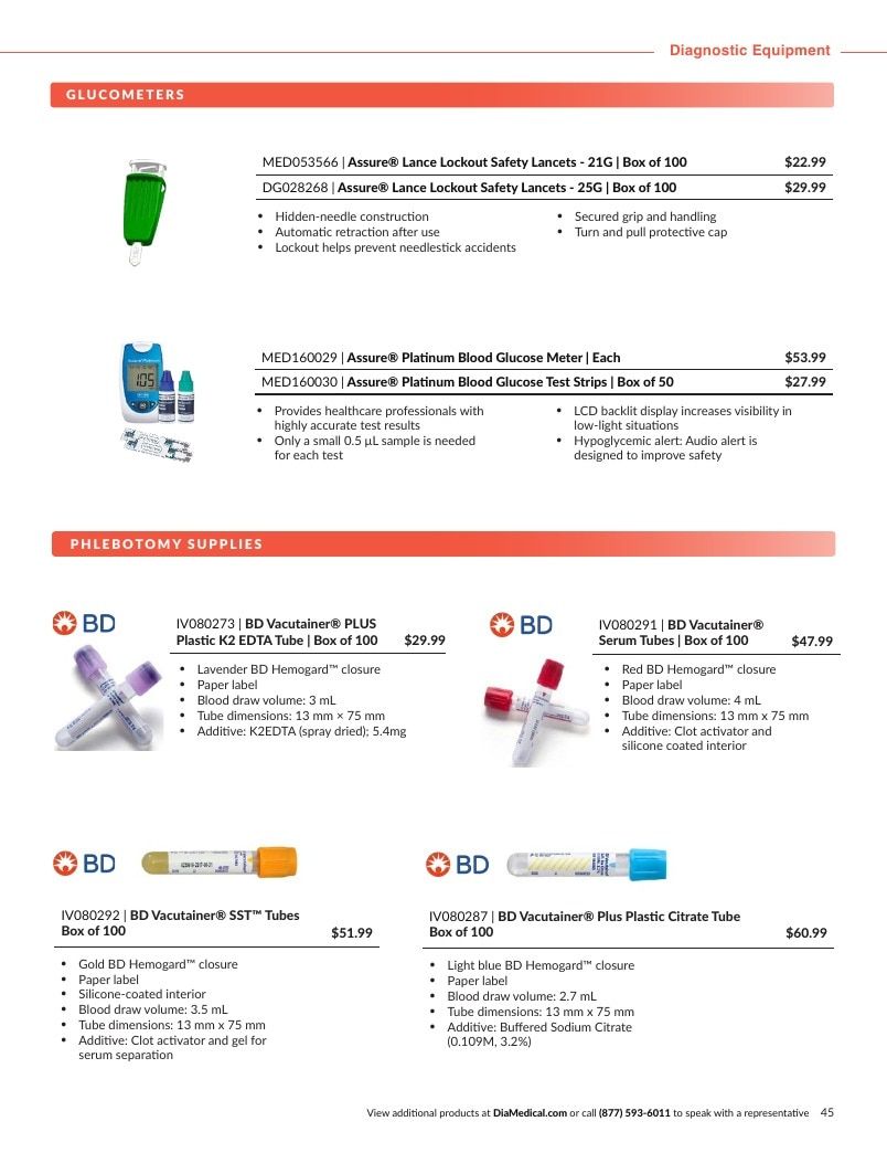 DiaMedical USA Medical Equipment and Supplies Catalog Weekly Ad January 1 - December 31, 2026