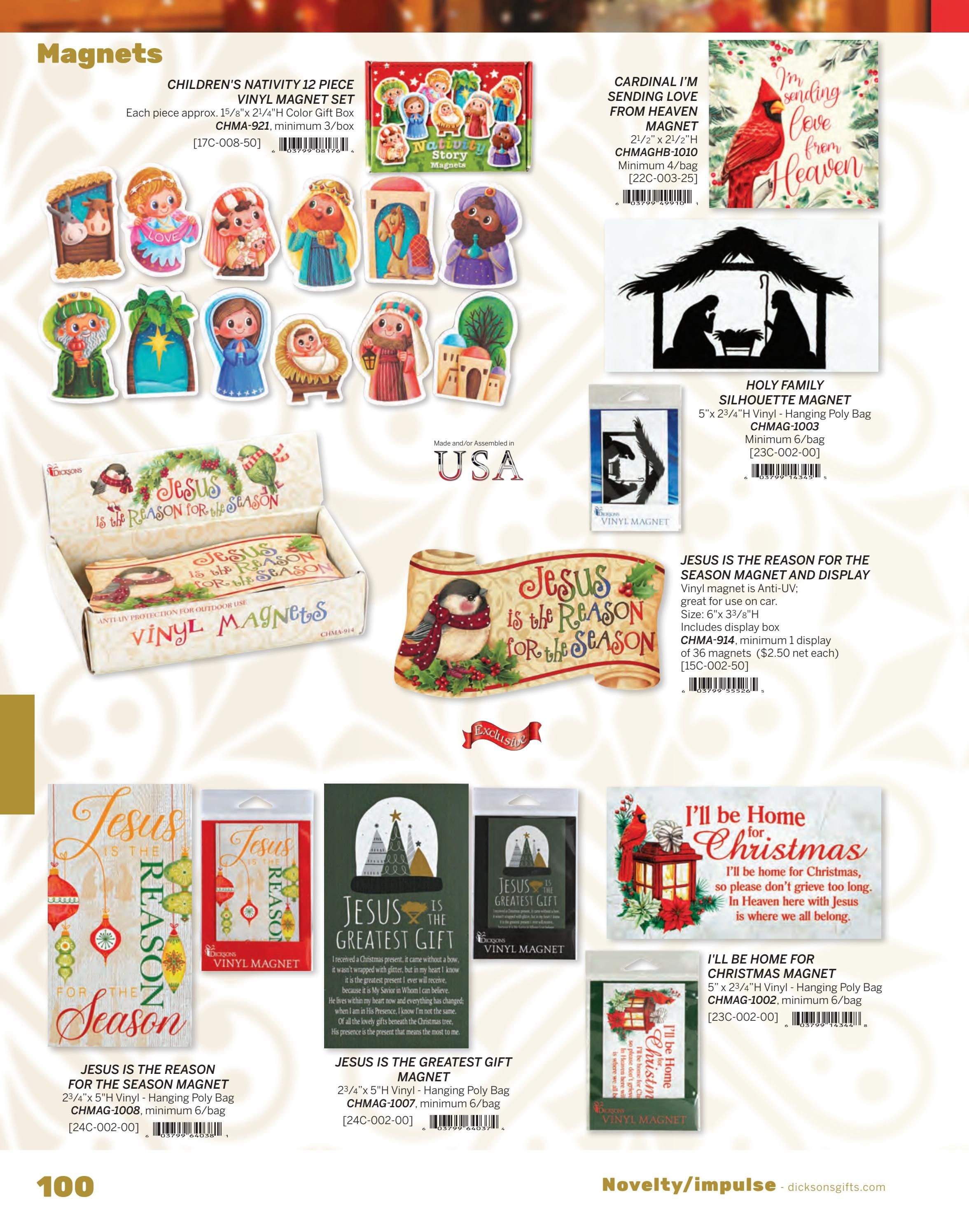 Dicksons Christmas Gift Catalog Weekly Ad January 1 - December 31, 2026