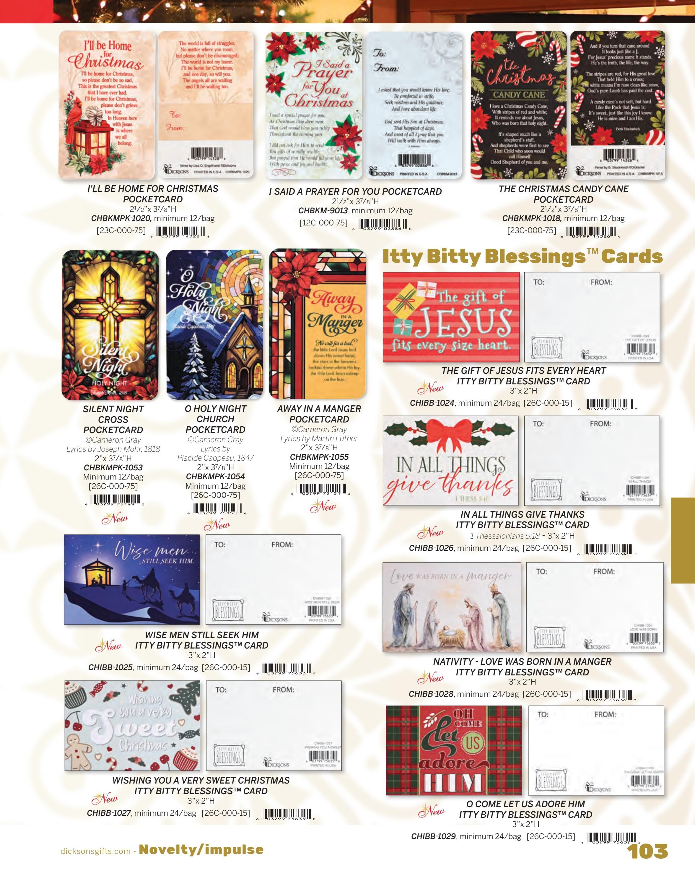 Dicksons Christmas Gift Catalog Weekly Ad January 1 - December 31, 2026