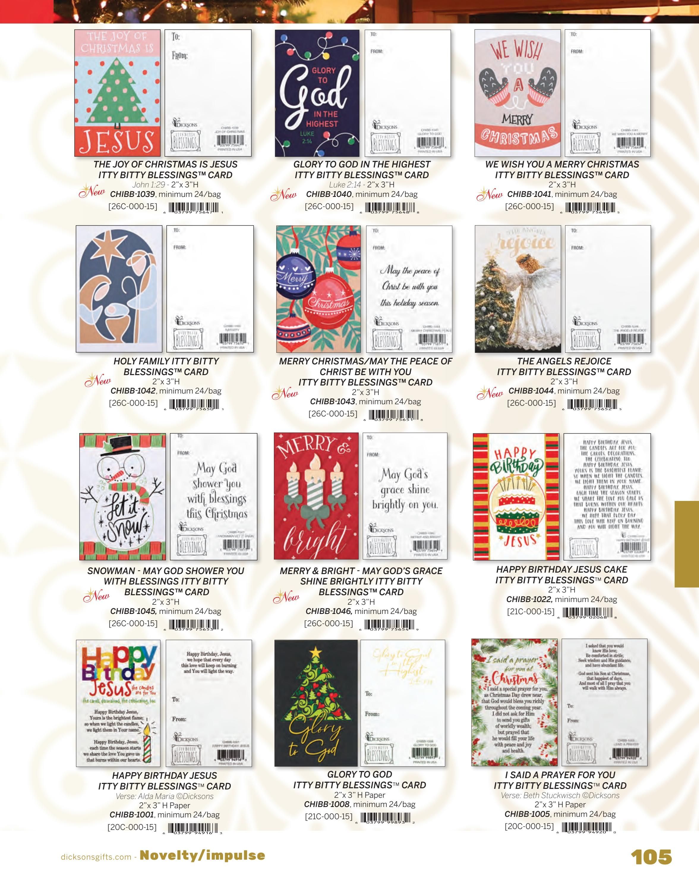 Dicksons Christmas Gift Catalog Weekly Ad January 1 - December 31, 2026