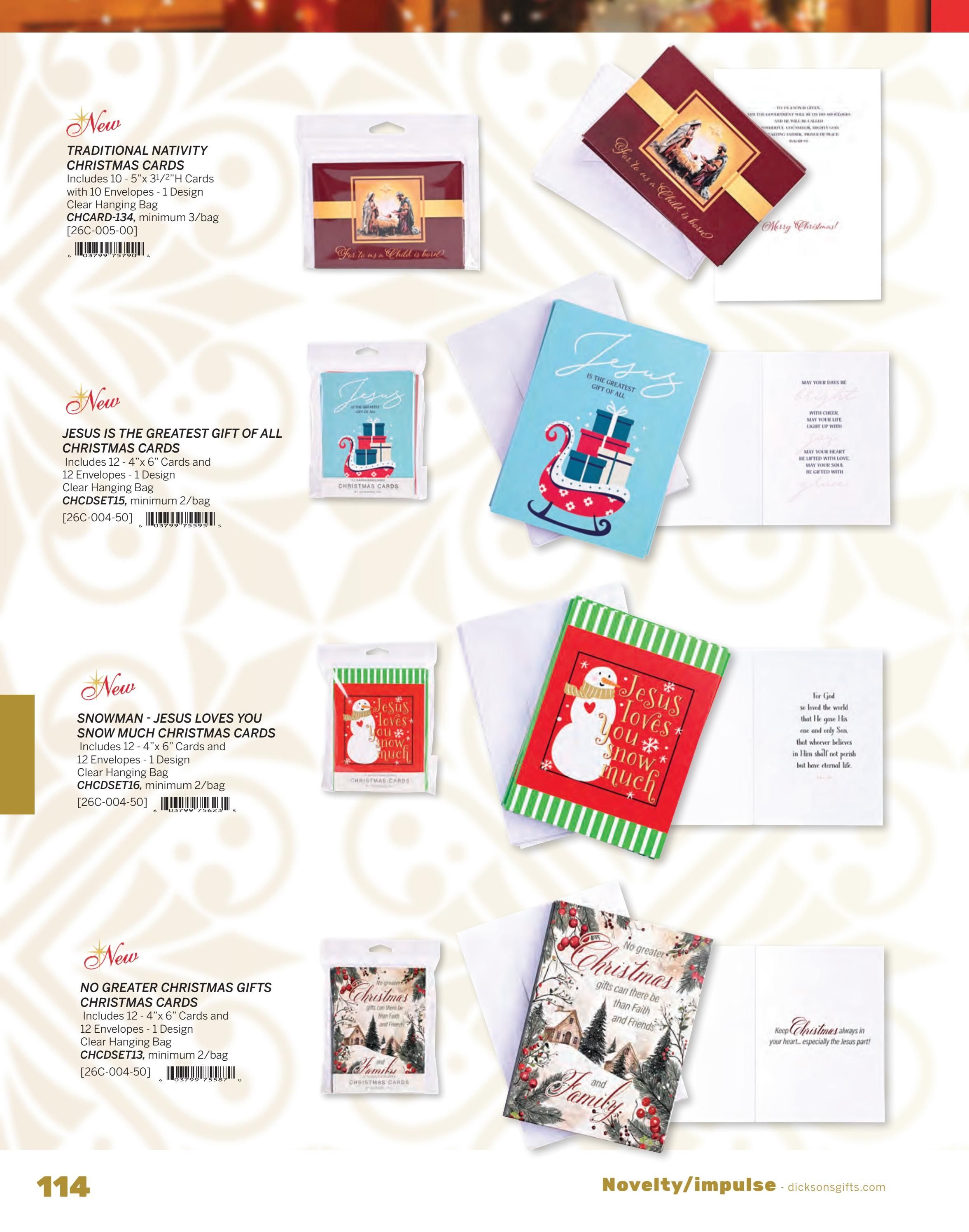 Dicksons Christmas Gift Catalog Weekly Ad January 1 - December 31, 2026