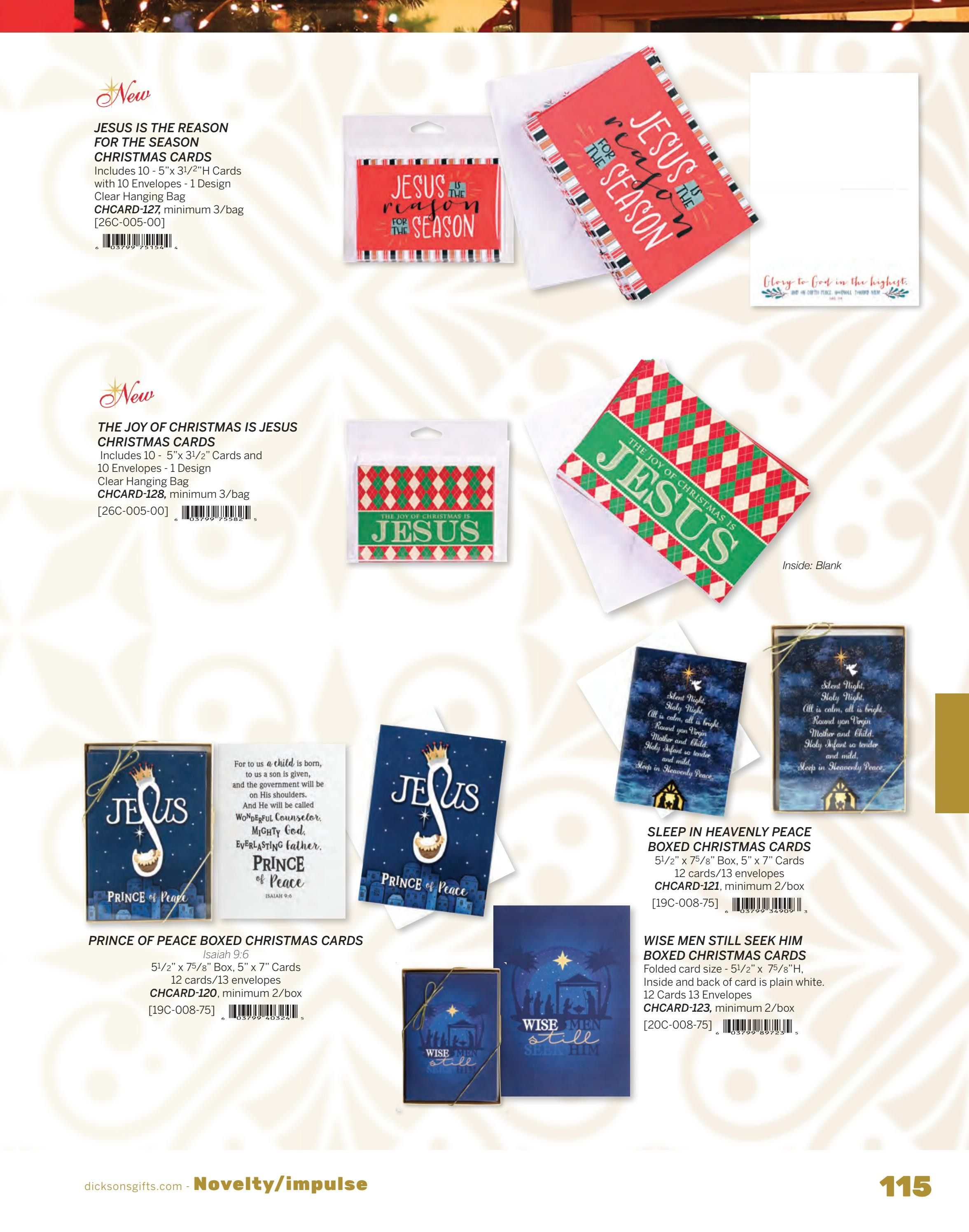 Dicksons Christmas Gift Catalog Weekly Ad January 1 - December 31, 2026