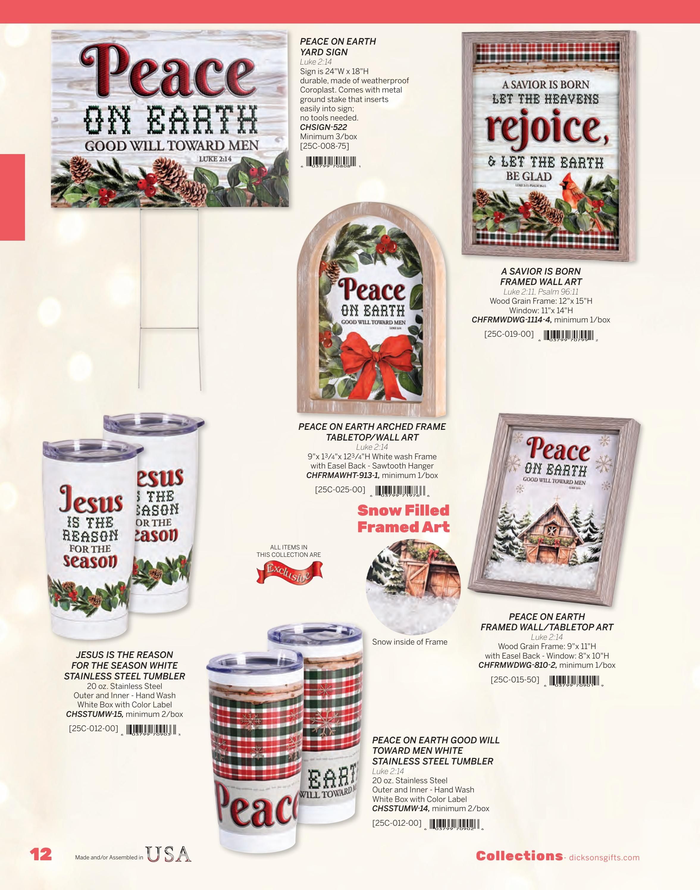 Dicksons Christmas Gift Catalog Weekly Ad January 1 - December 31, 2026