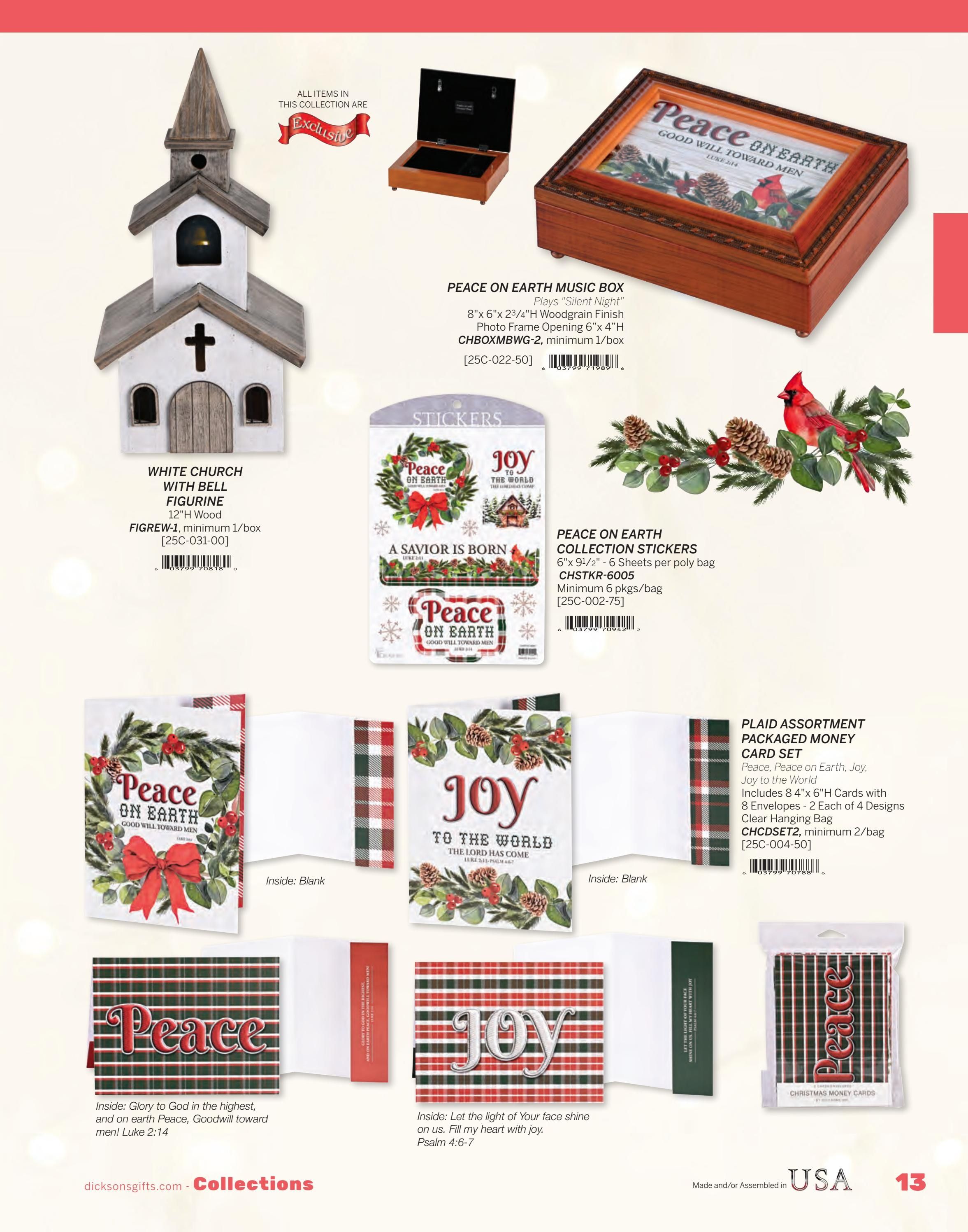 Dicksons Christmas Gift Catalog Weekly Ad January 1 - December 31, 2026