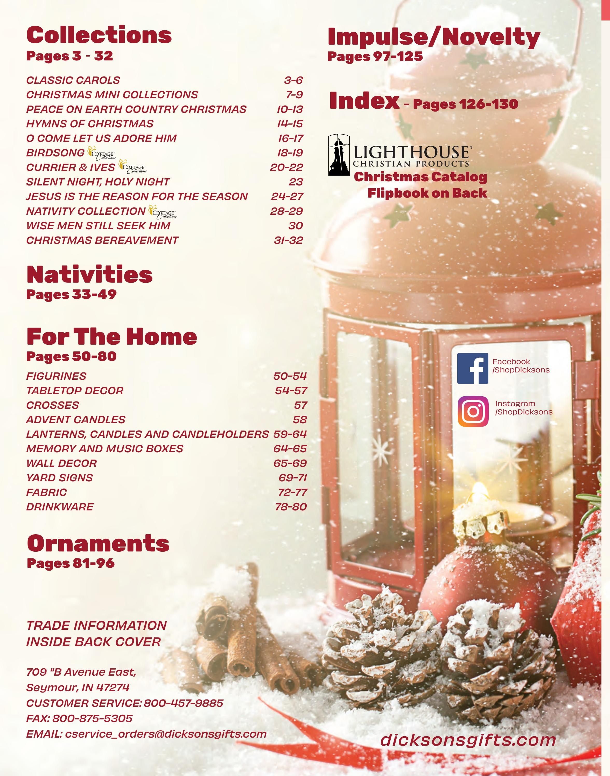Dicksons Christmas Gift Catalog Weekly Ad January 1 - December 31, 2026