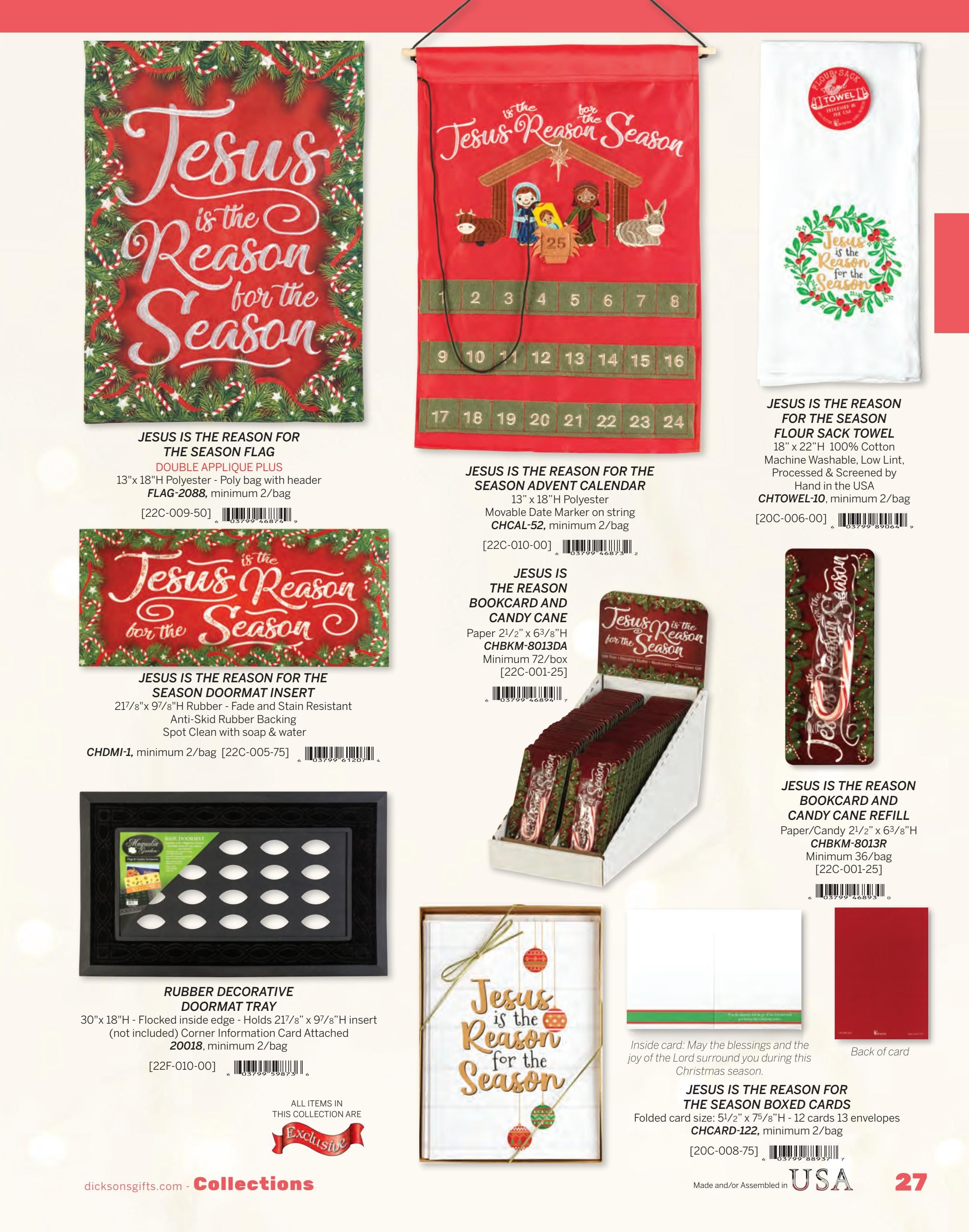 Dicksons Christmas Gift Catalog Weekly Ad January 1 - December 31, 2026