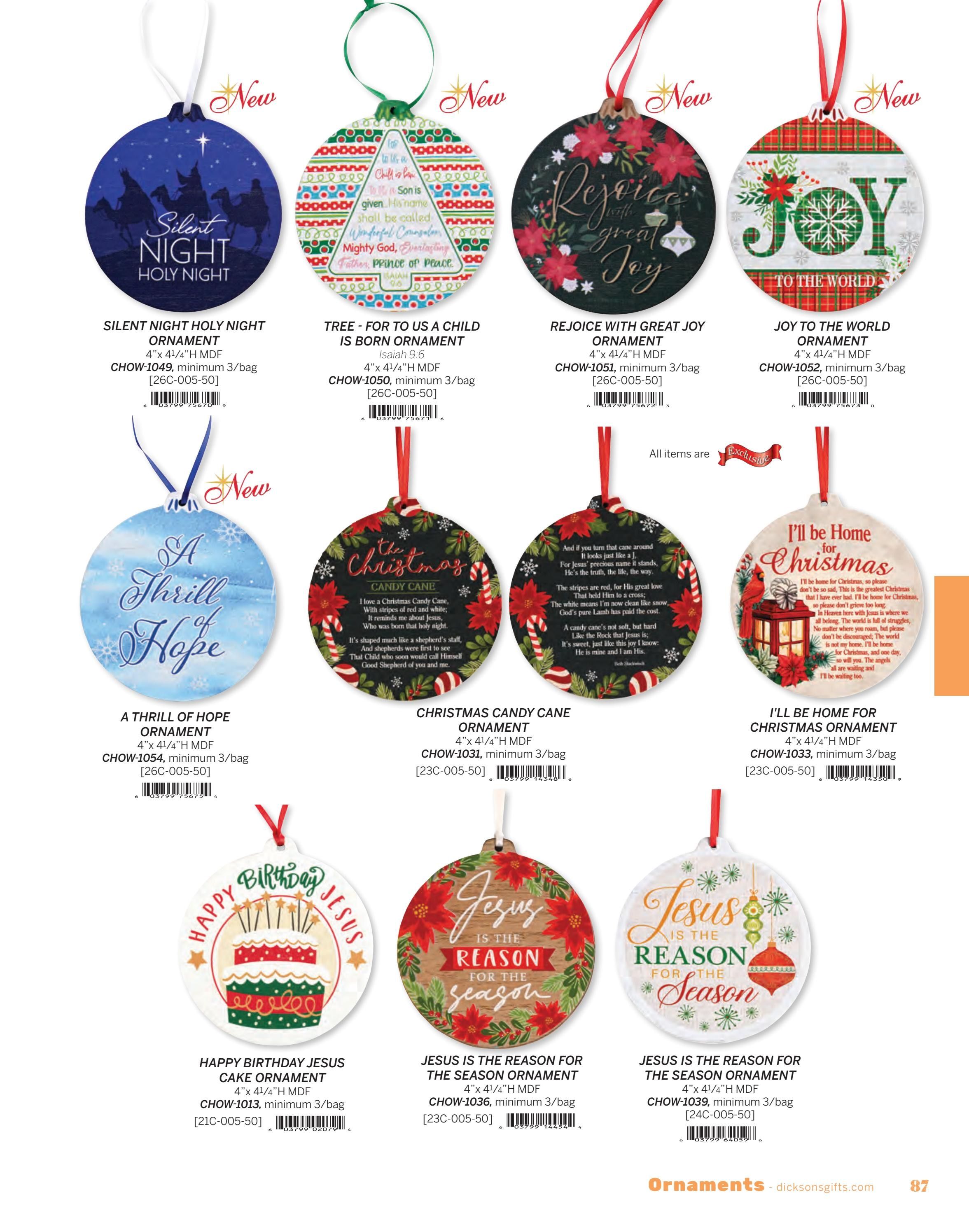 Dicksons Christmas Gift Catalog Weekly Ad January 1 - December 31, 2026