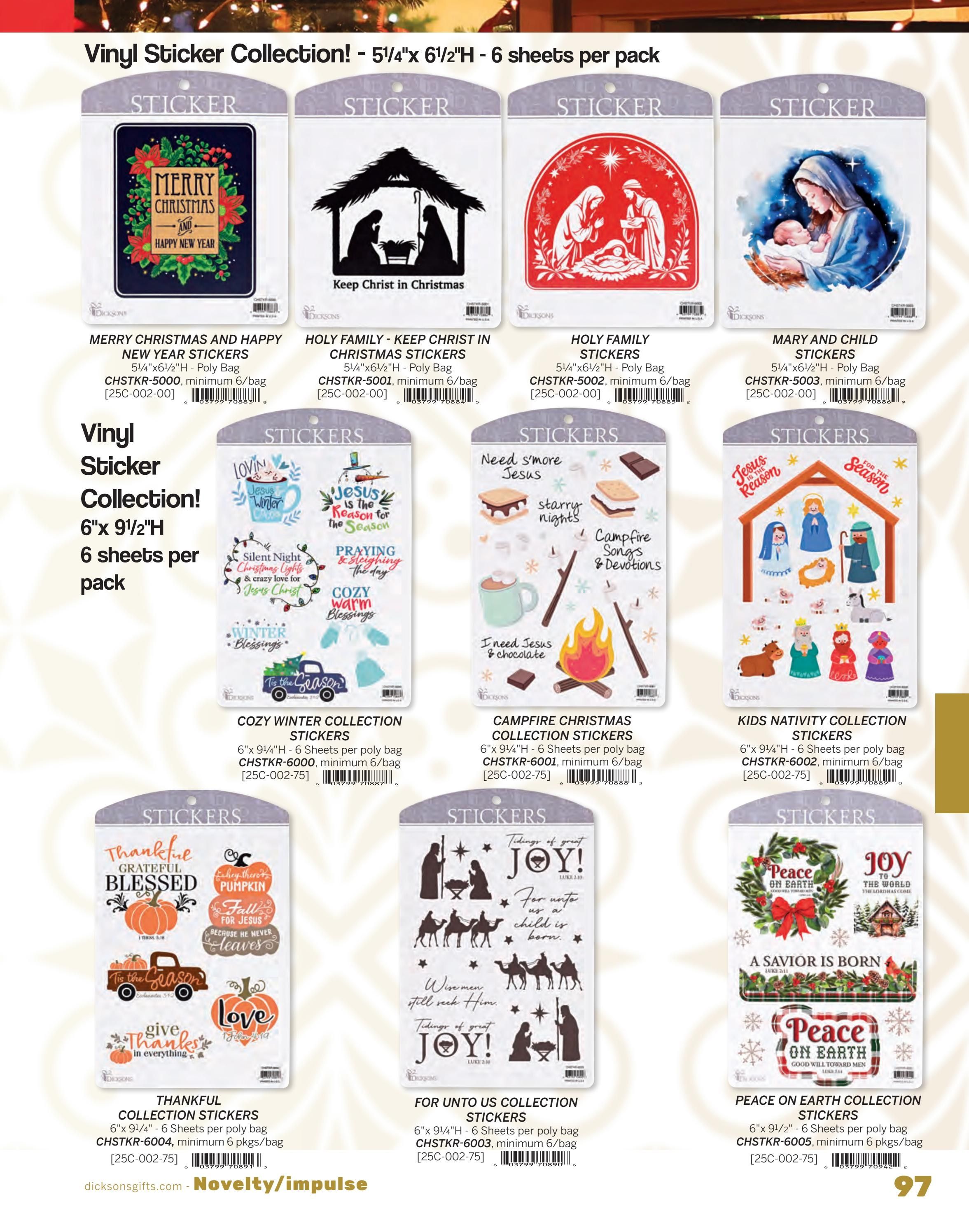 Dicksons Christmas Gift Catalog Weekly Ad January 1 - December 31, 2026