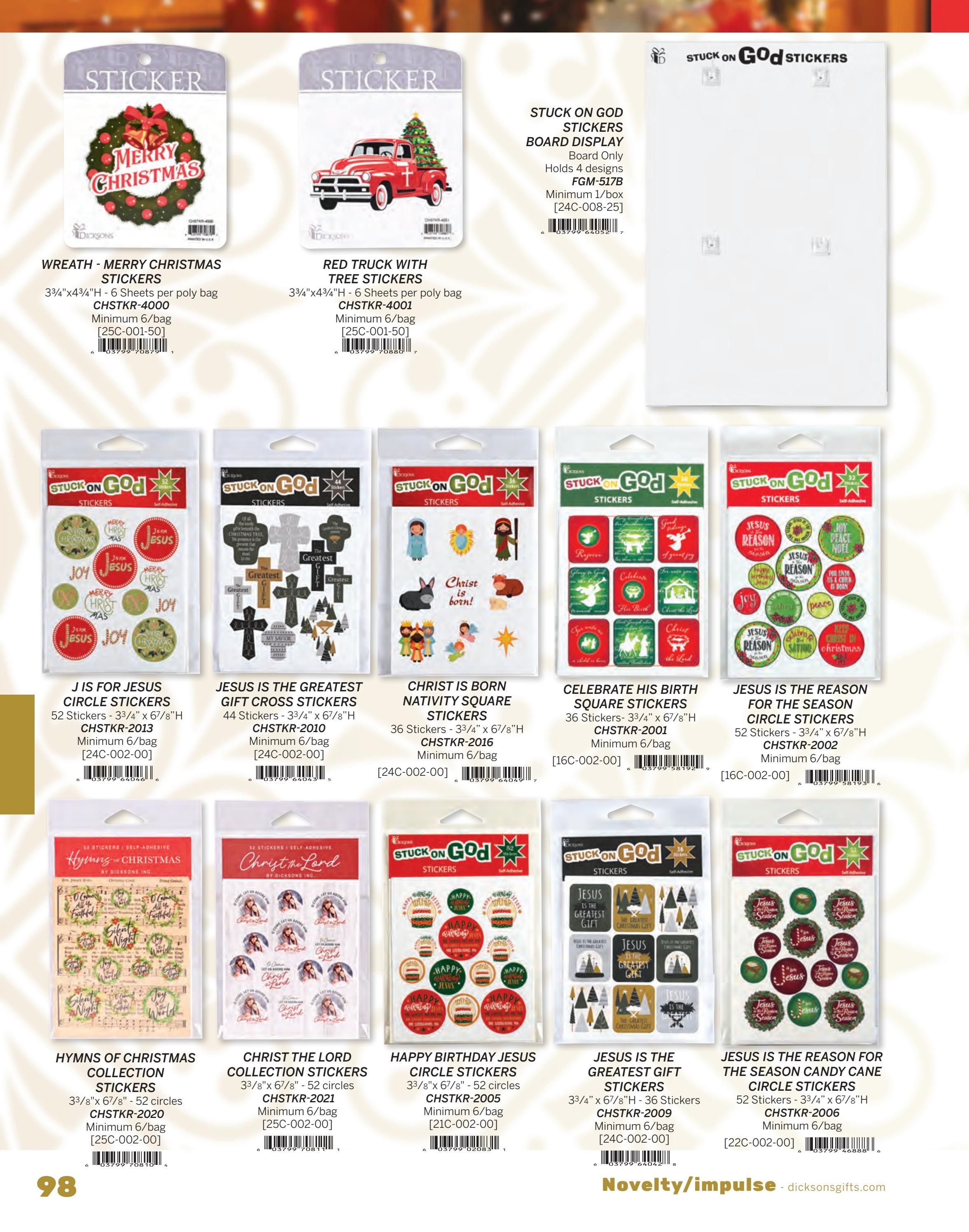Dicksons Christmas Gift Catalog Weekly Ad January 1 - December 31, 2026