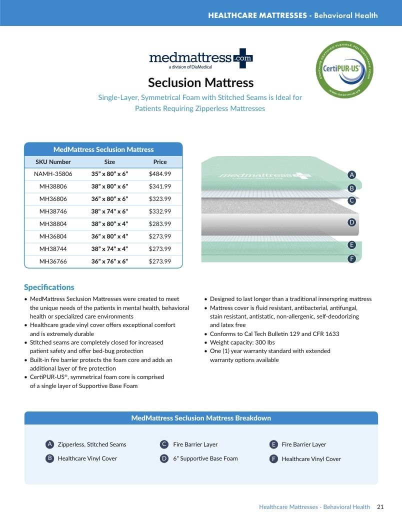 DiaMedical USA Medical Support Surface Catalog Weekly Ad January 1 - December 31, 2026