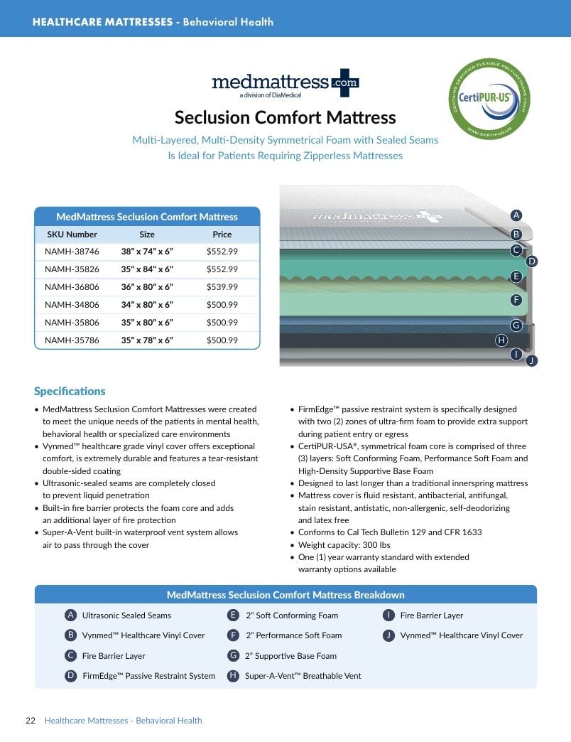 DiaMedical USA Medical Support Surface Catalog Weekly Ad January 1 - December 31, 2026