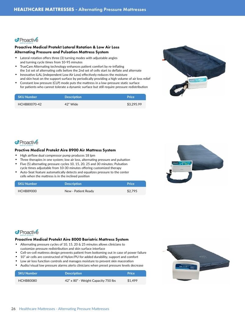DiaMedical USA Medical Support Surface Catalog Weekly Ad January 1 - December 31, 2026