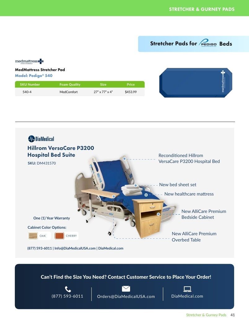 DiaMedical USA Medical Support Surface Catalog Weekly Ad January 1 - December 31, 2026