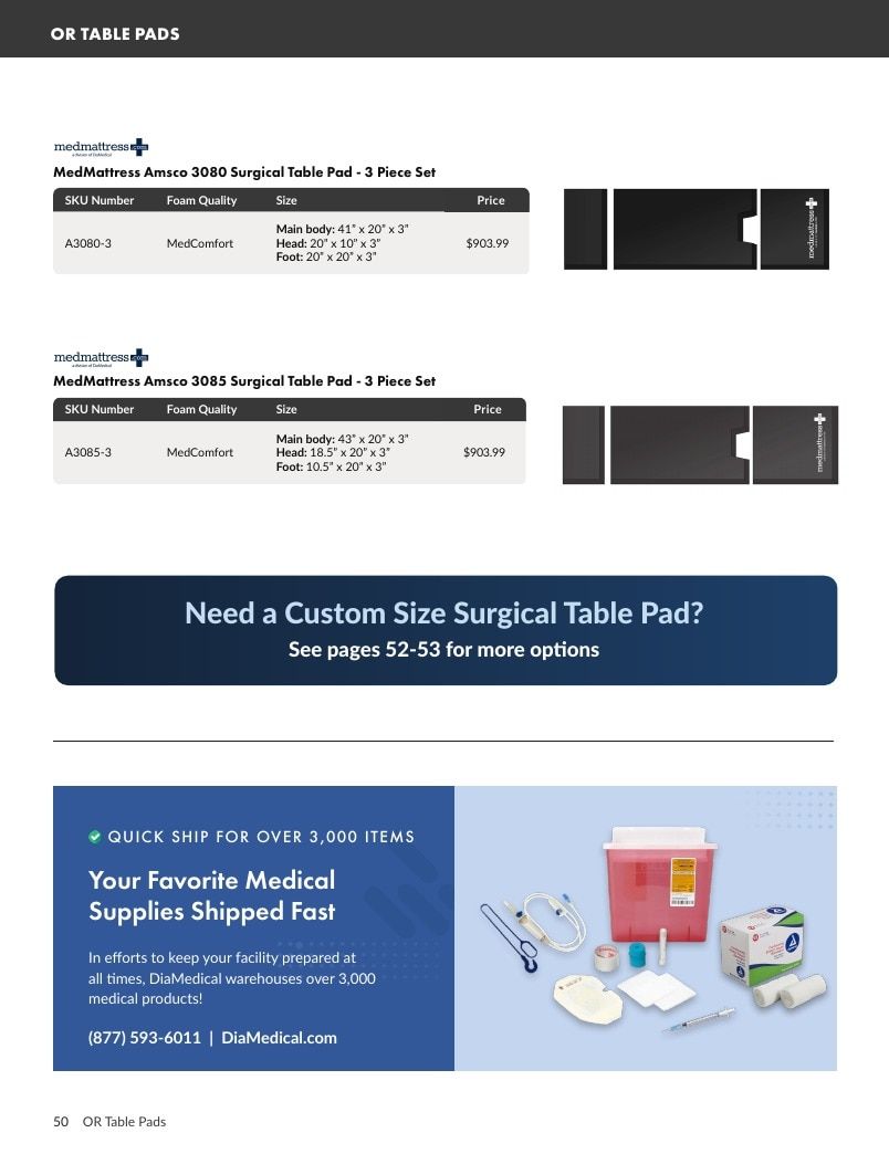 DiaMedical USA Medical Support Surface Catalog Weekly Ad January 1 - December 31, 2026
