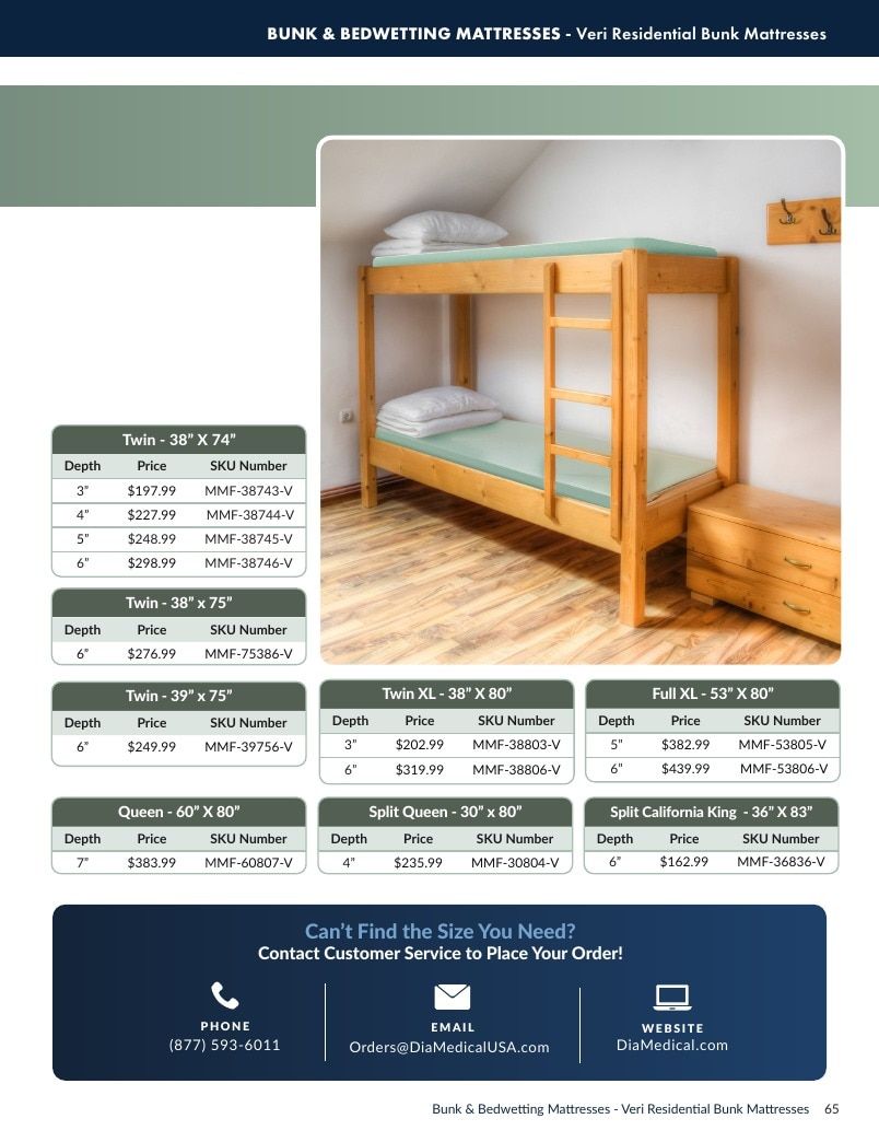 DiaMedical USA Medical Support Surface Catalog Weekly Ad January 1 - December 31, 2026