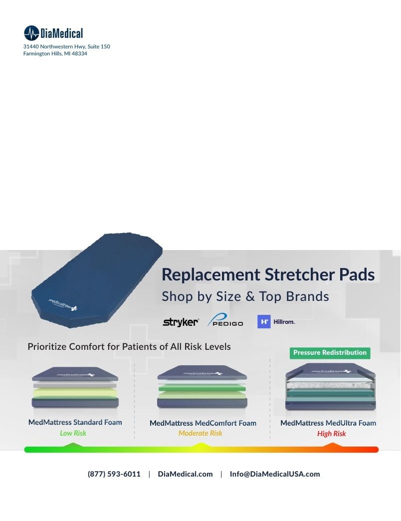 DiaMedical USA Medical Support Surface Catalog Weekly Ad January 1 - December 31, 2026