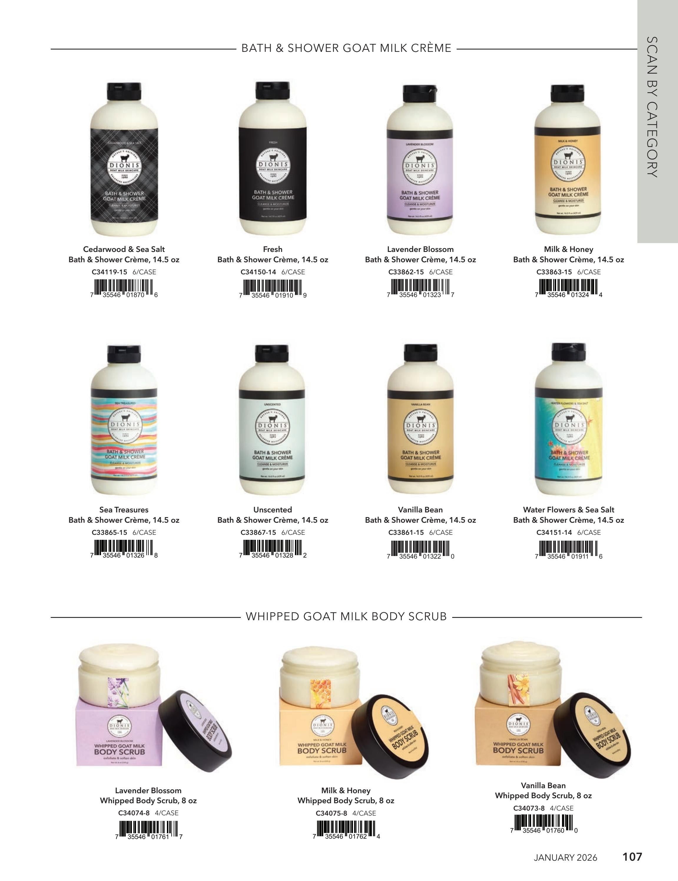 Dionis Goat Milk Skin Care Catalog Weekly Ad January 1 - December 31, 2026