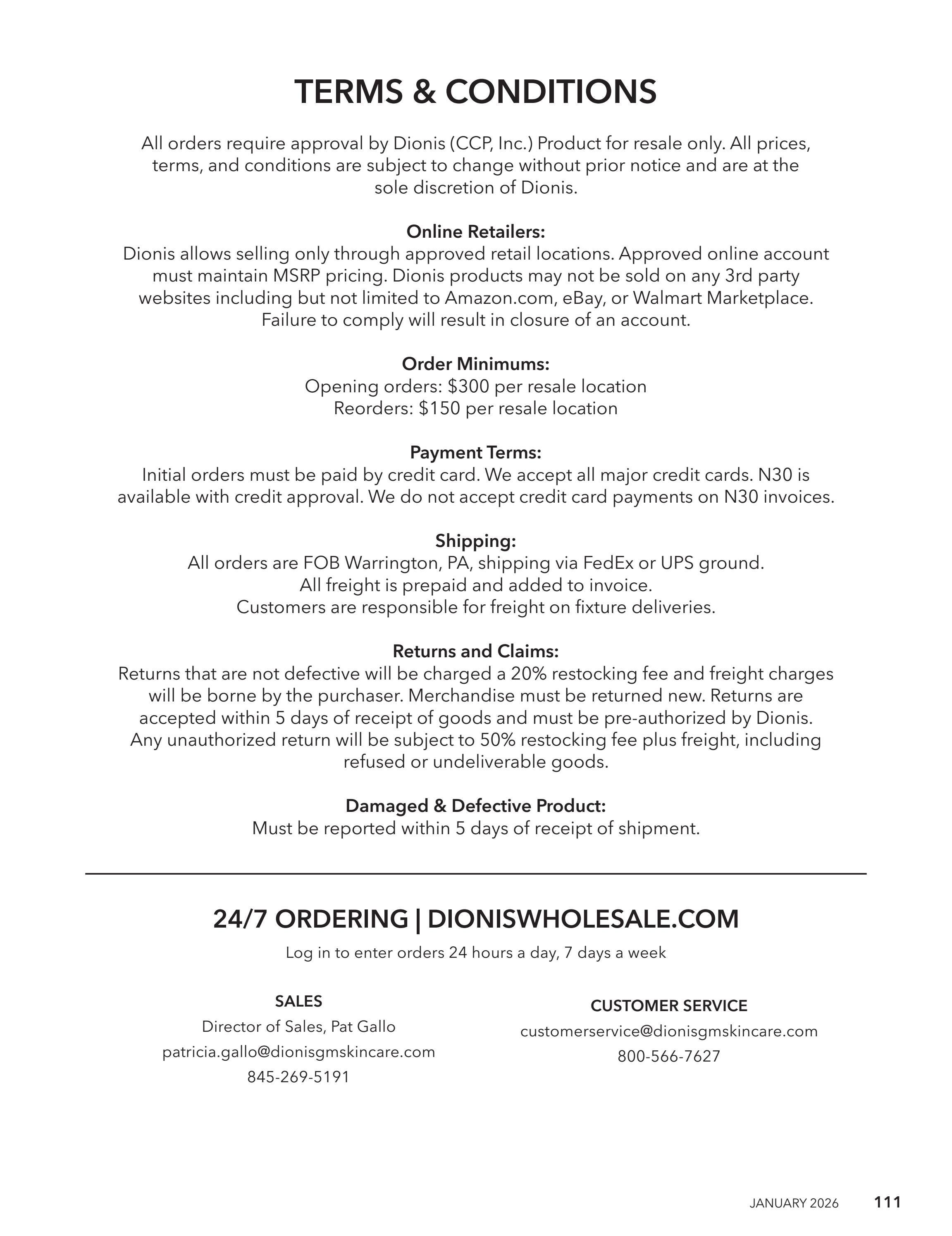 Dionis Goat Milk Skin Care Catalog Weekly Ad January 1 - December 31, 2026