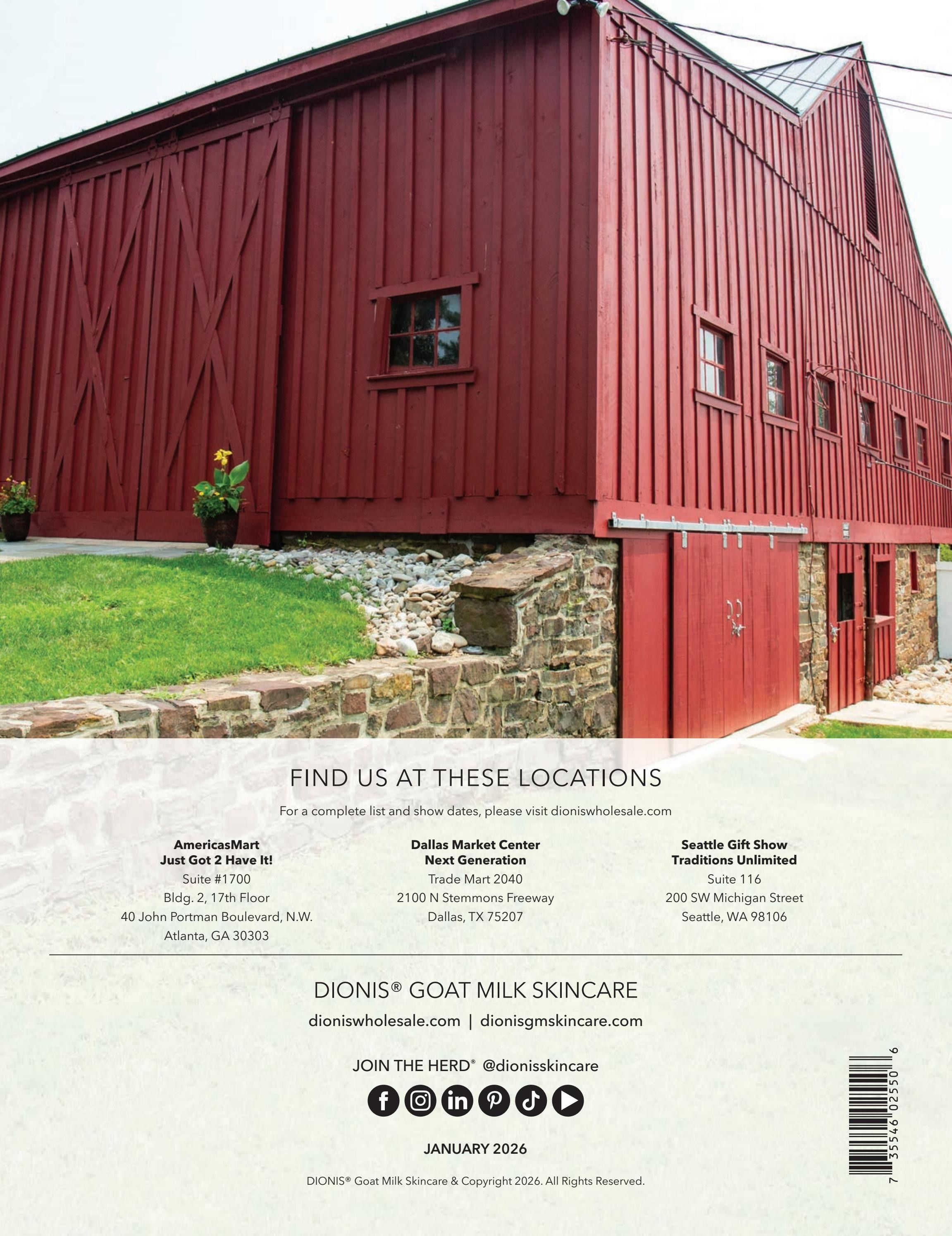 Dionis Goat Milk Skin Care Catalog Weekly Ad January 1 - December 31, 2026
