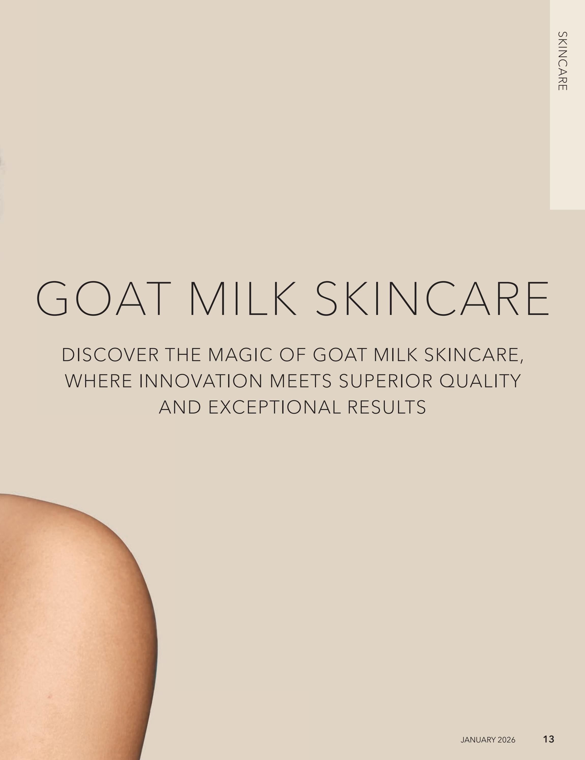 Dionis Goat Milk Skin Care Catalog Weekly Ad January 1 - December 31, 2026