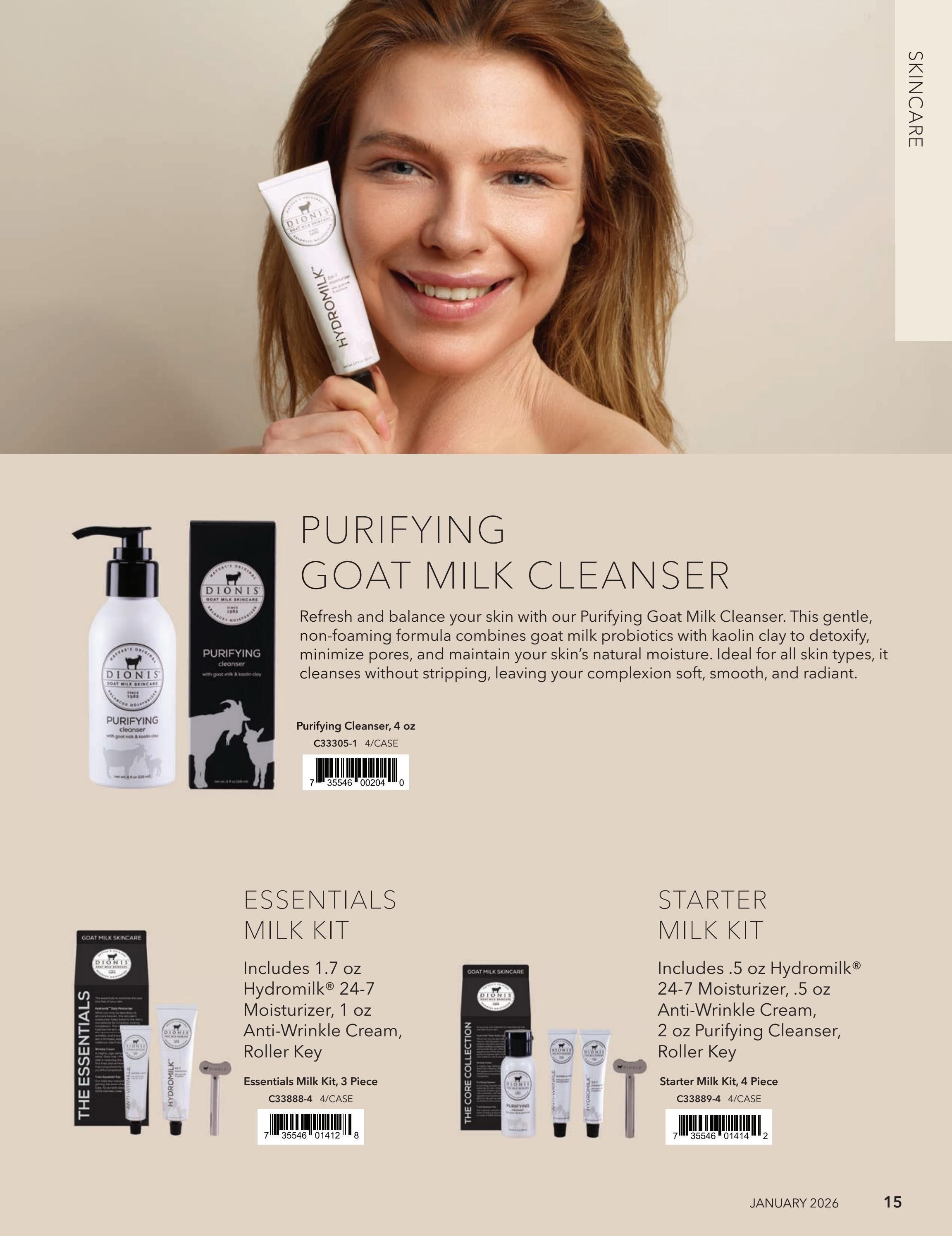 Dionis Goat Milk Skin Care Catalog Weekly Ad January 1 - December 31, 2026