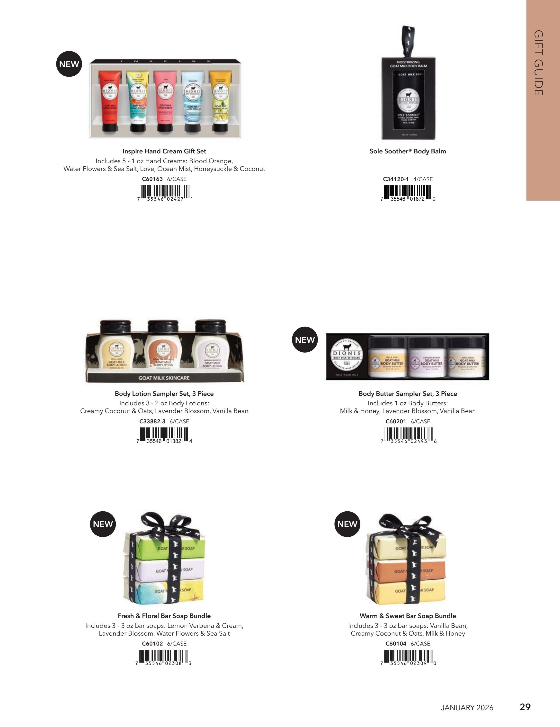Dionis Goat Milk Skin Care Catalog Weekly Ad January 1 - December 31, 2026