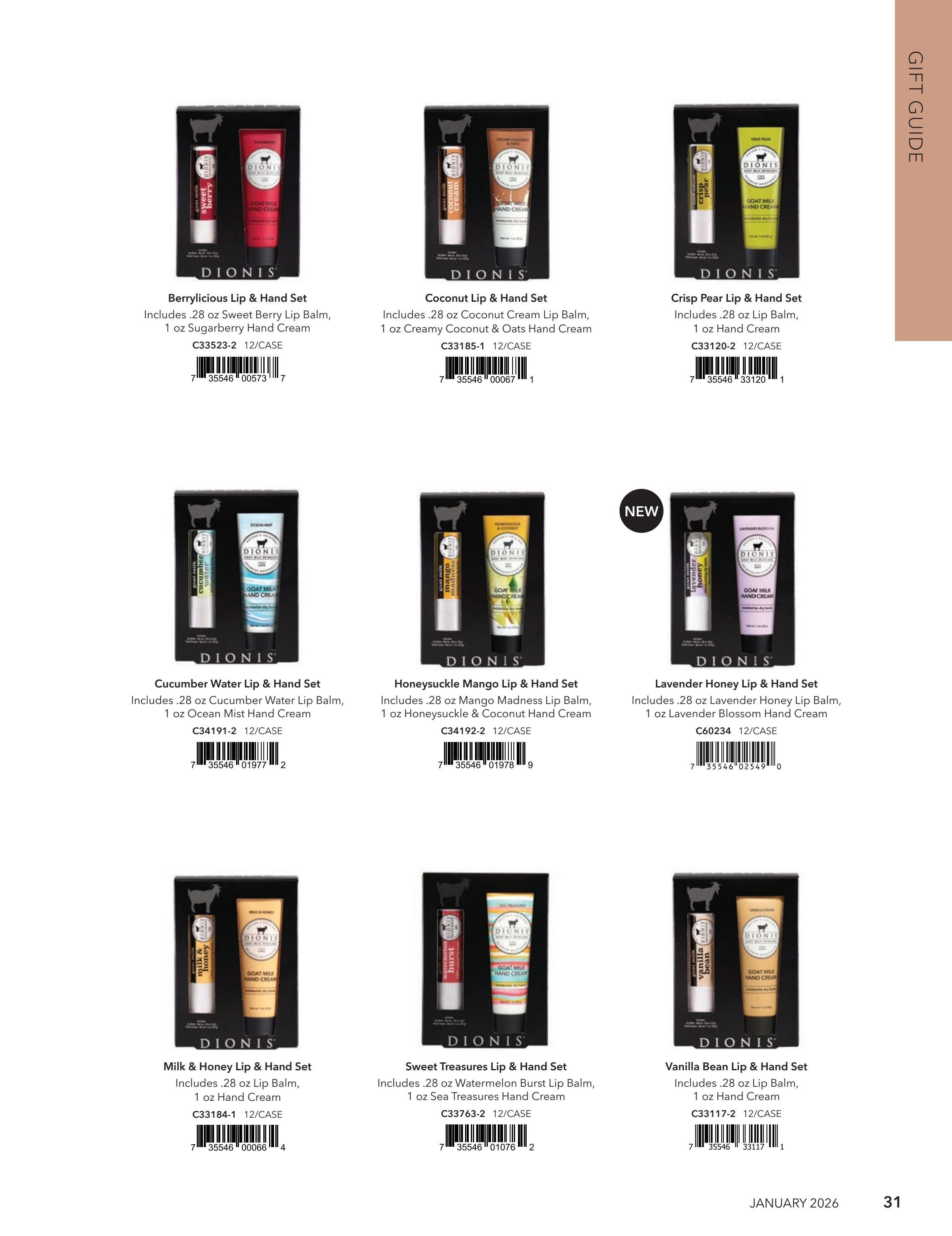 Dionis Goat Milk Skin Care Catalog Weekly Ad January 1 - December 31, 2026