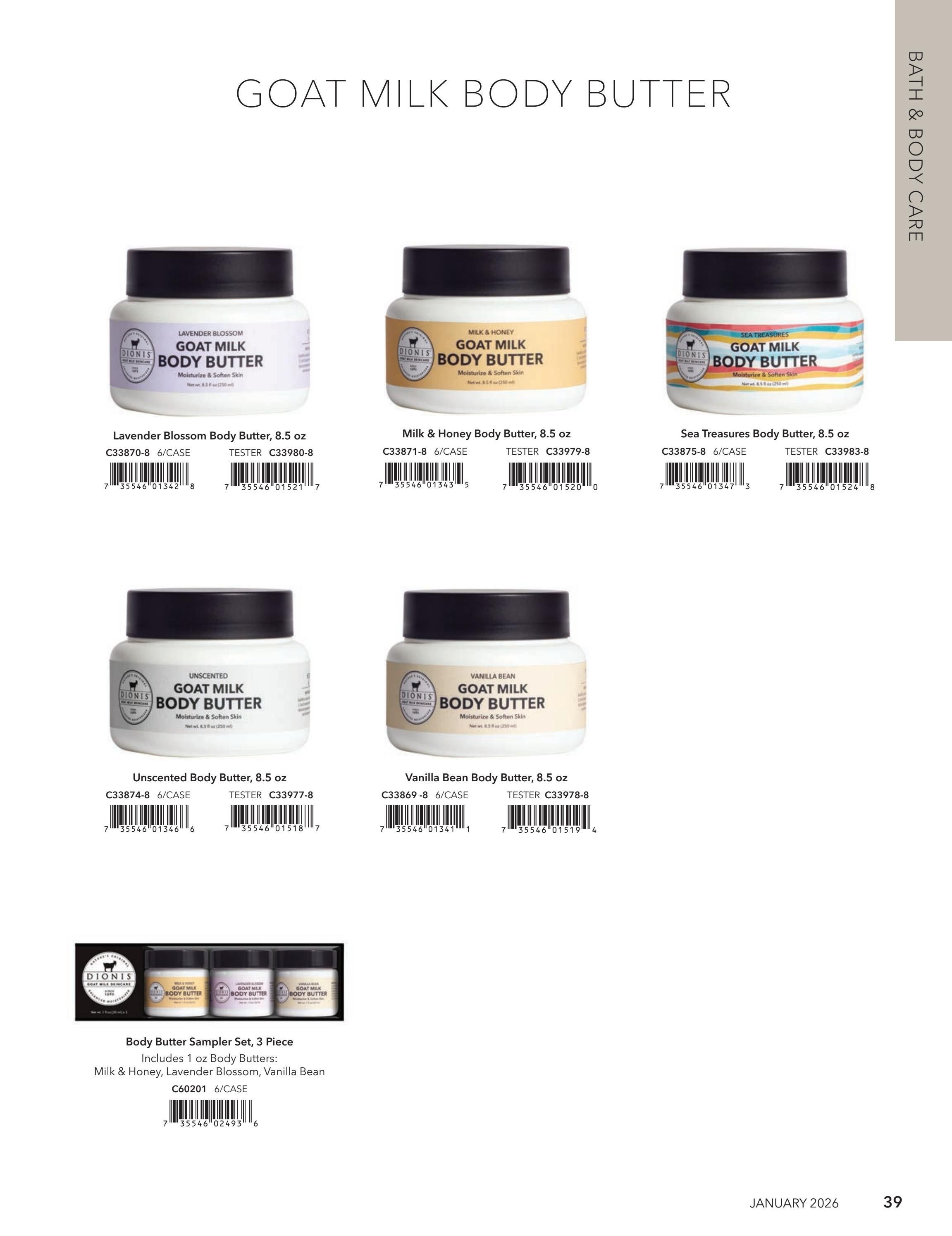 Dionis Goat Milk Skin Care Catalog Weekly Ad January 1 - December 31, 2026