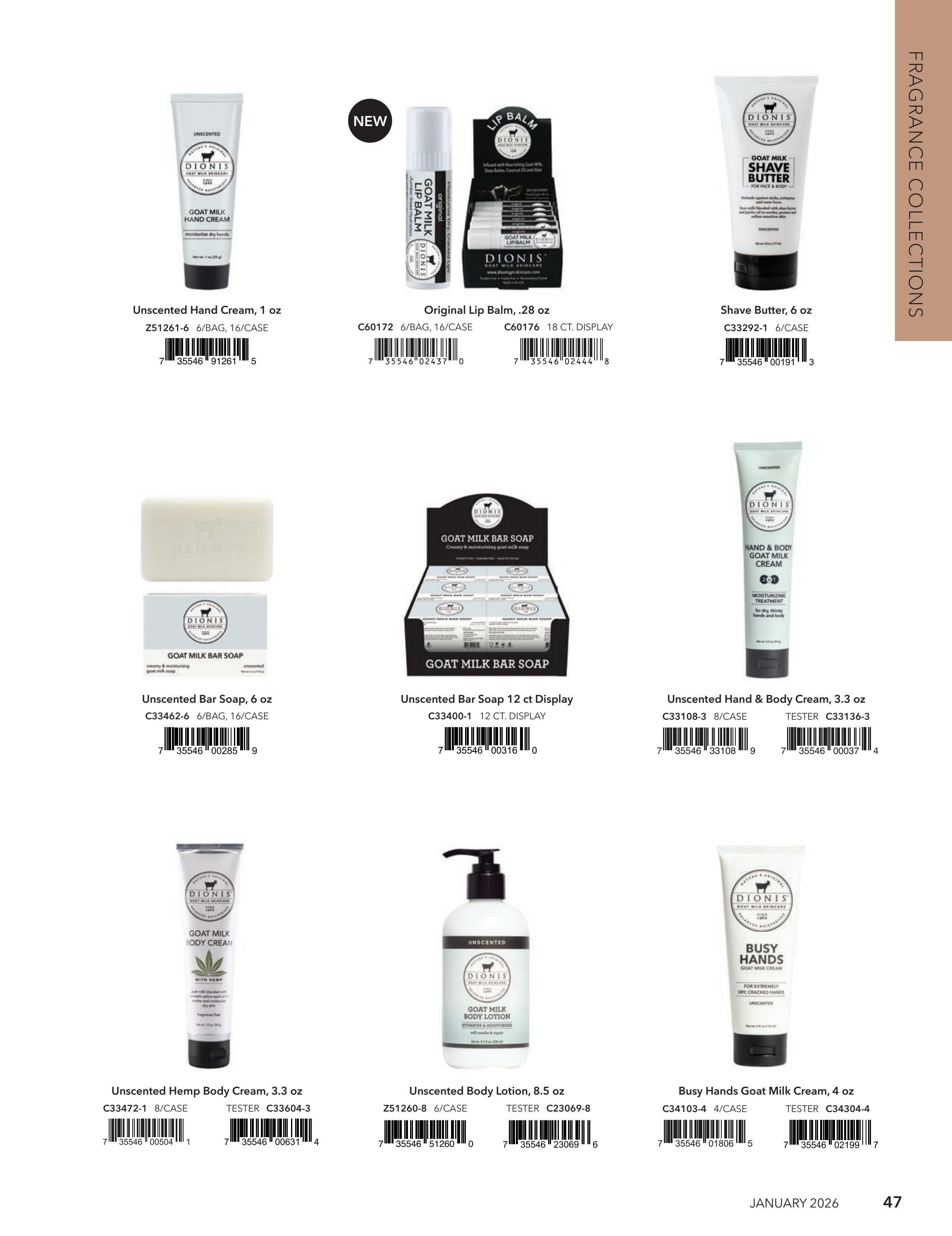 Dionis Goat Milk Skin Care Catalog Weekly Ad January 1 - December 31, 2026