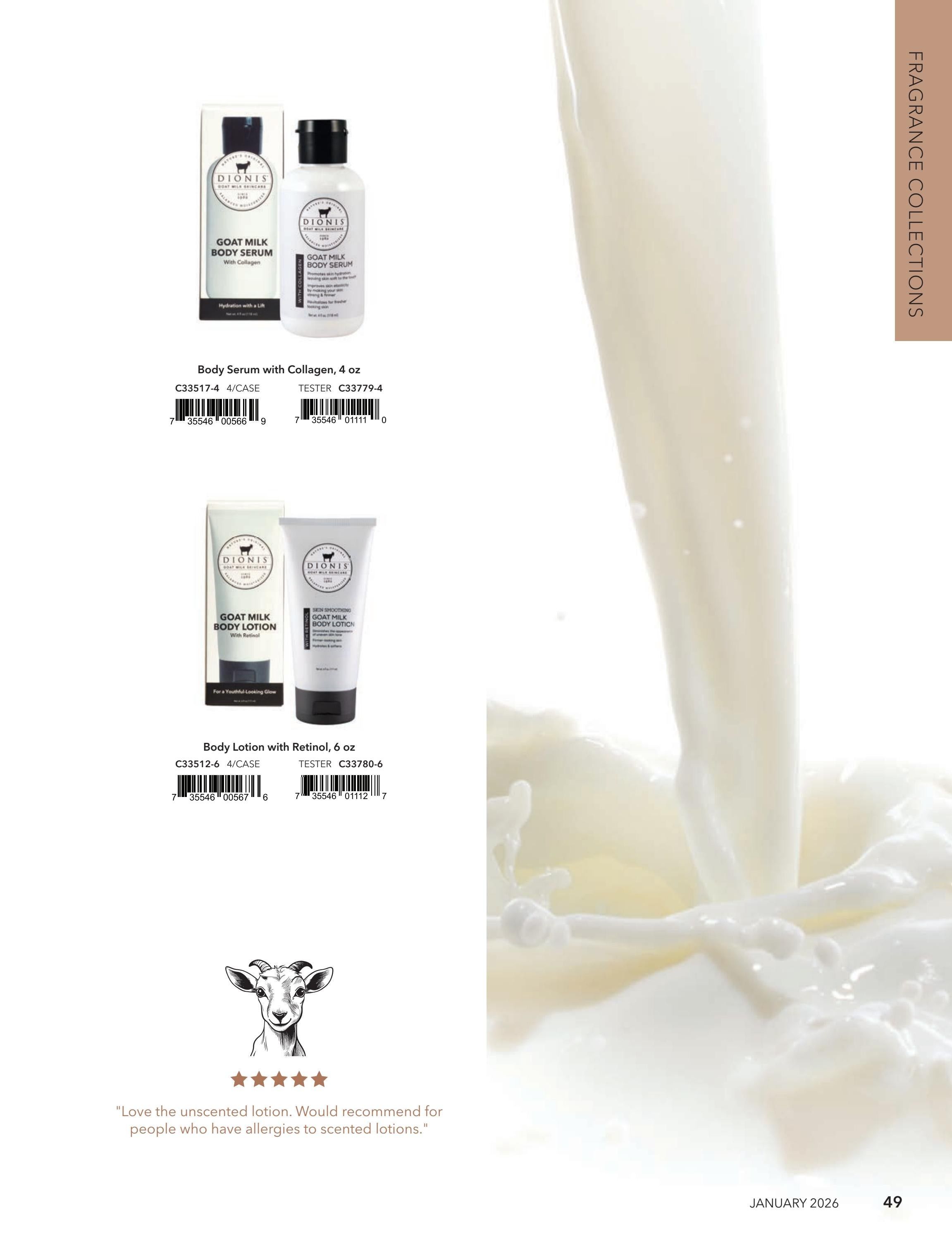 Dionis Goat Milk Skin Care Catalog Weekly Ad January 1 - December 31, 2026