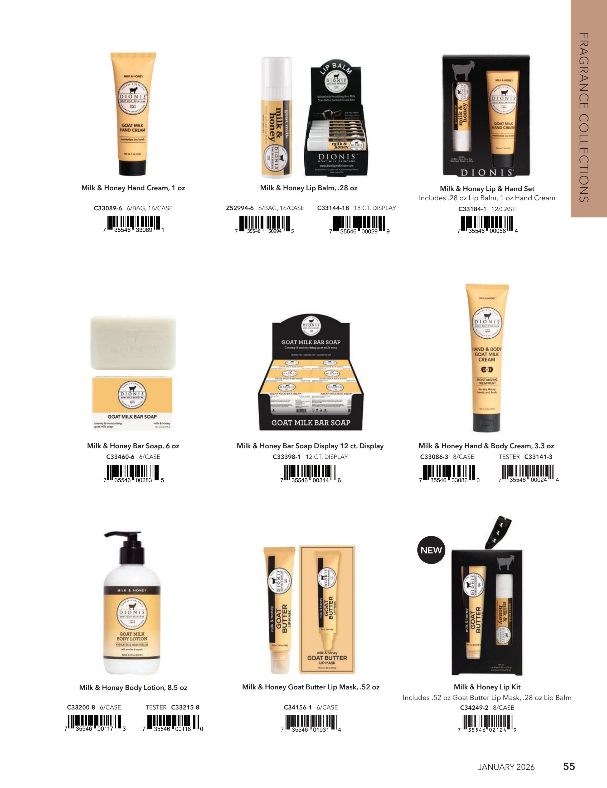 Dionis Goat Milk Skin Care Catalog Weekly Ad January 1 - December 31, 2026