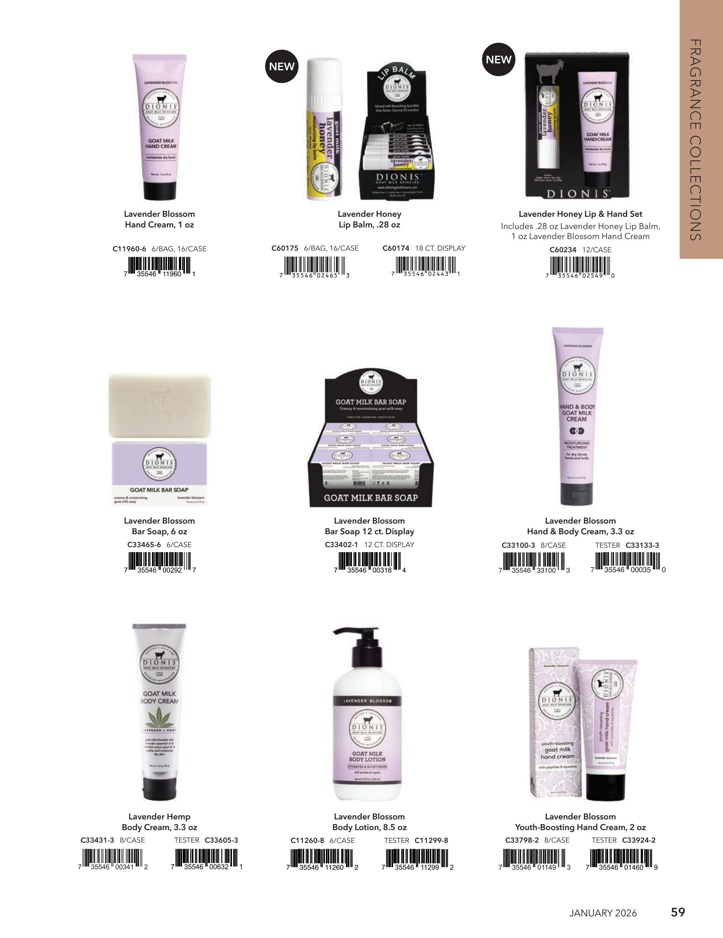 Dionis Goat Milk Skin Care Catalog Weekly Ad January 1 - December 31, 2026