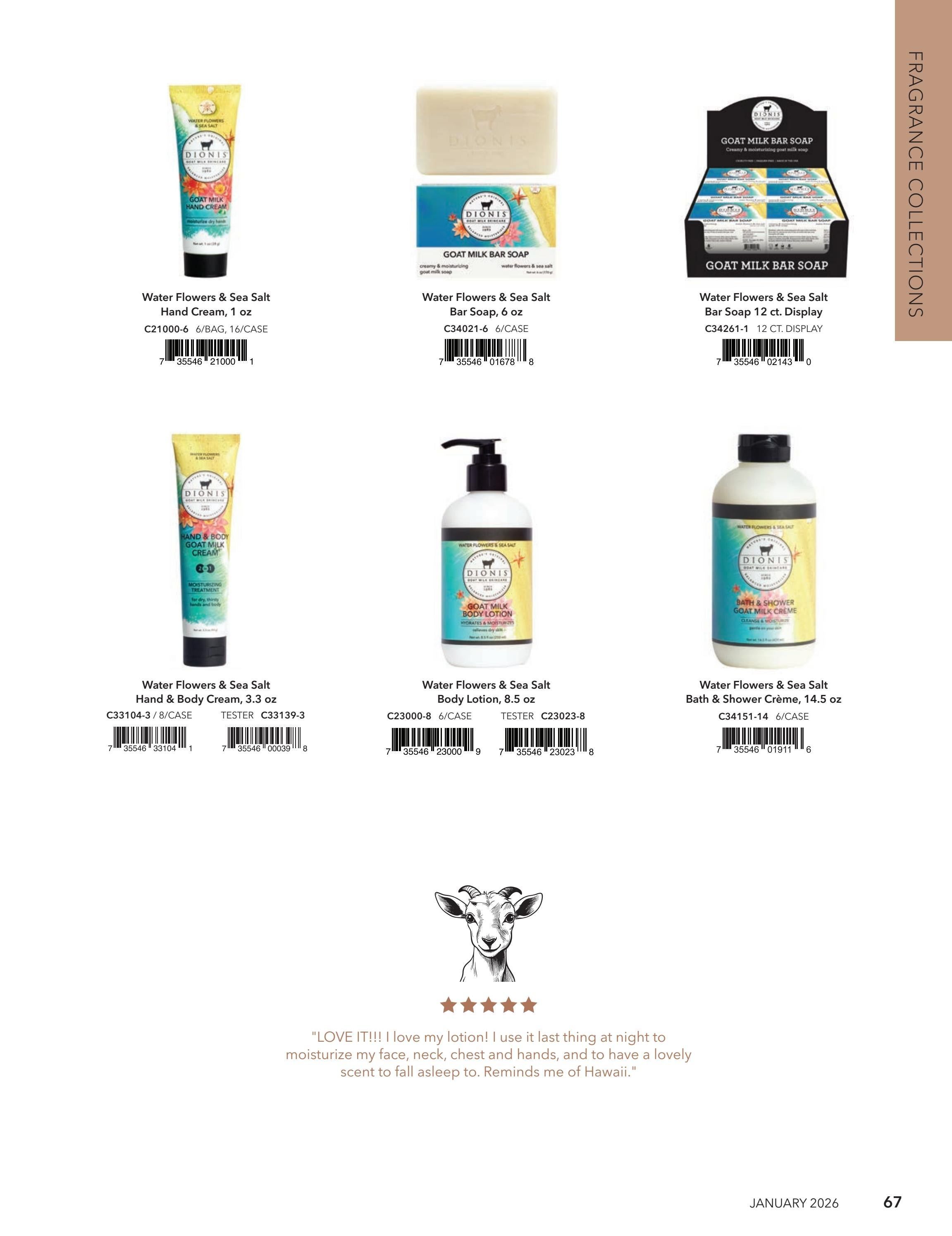 Dionis Goat Milk Skin Care Catalog Weekly Ad January 1 - December 31, 2026
