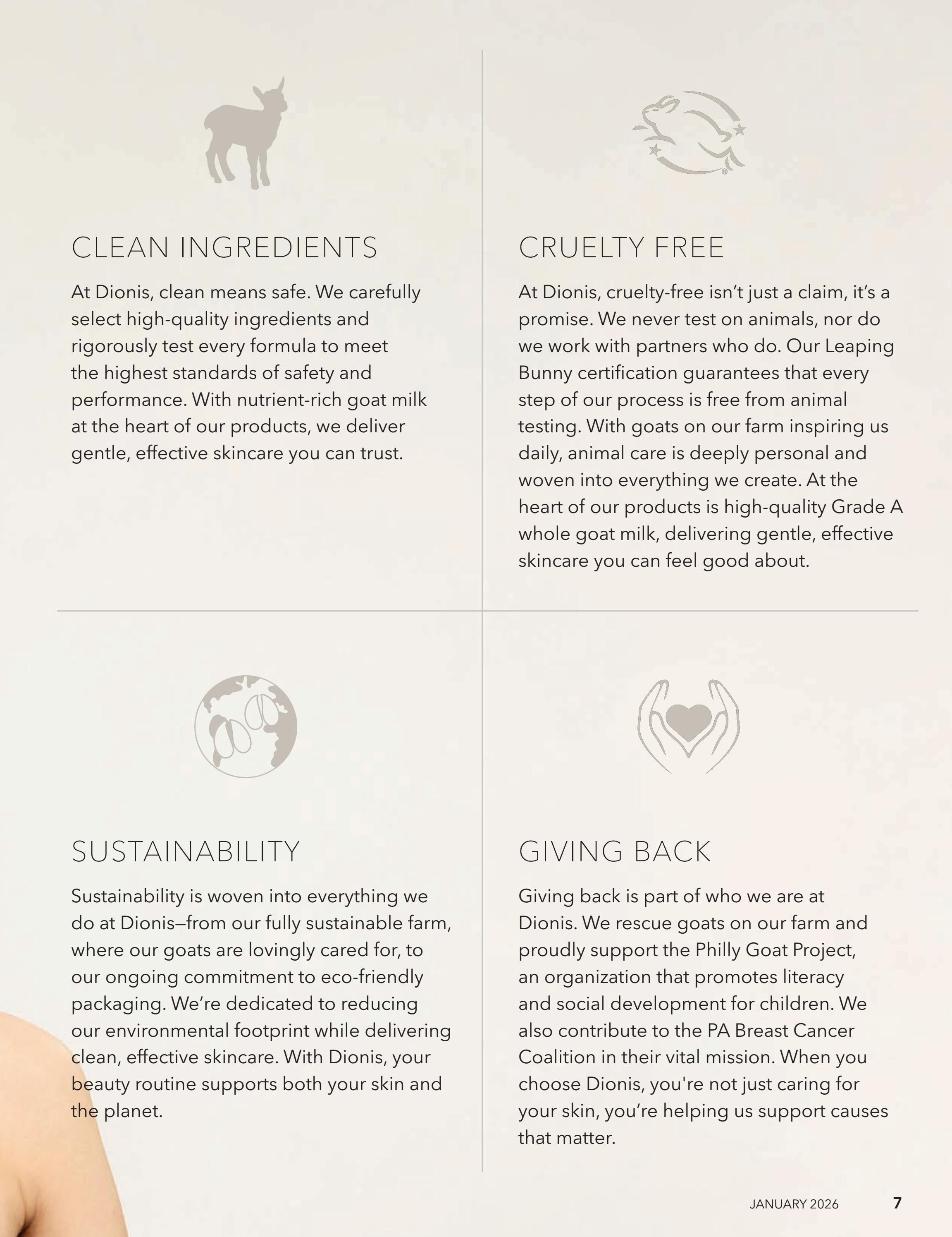 Dionis Goat Milk Skin Care Catalog Weekly Ad January 1 - December 31, 2026