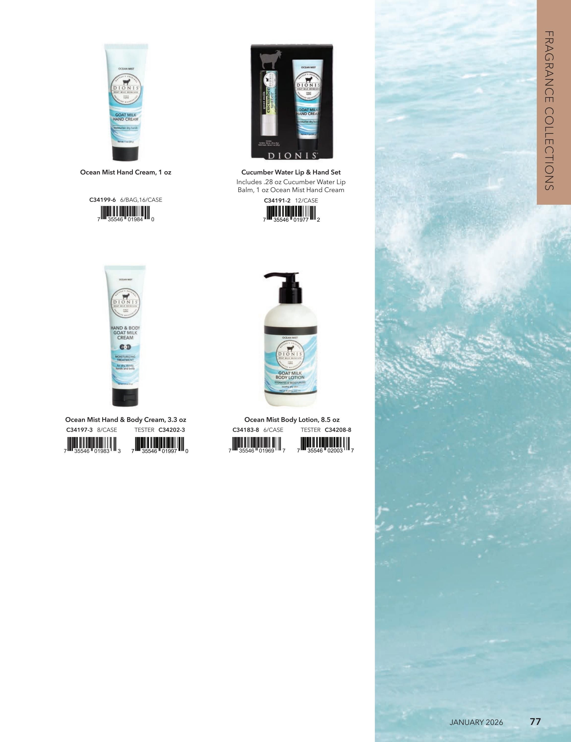 Dionis Goat Milk Skin Care Catalog Weekly Ad January 1 - December 31, 2026
