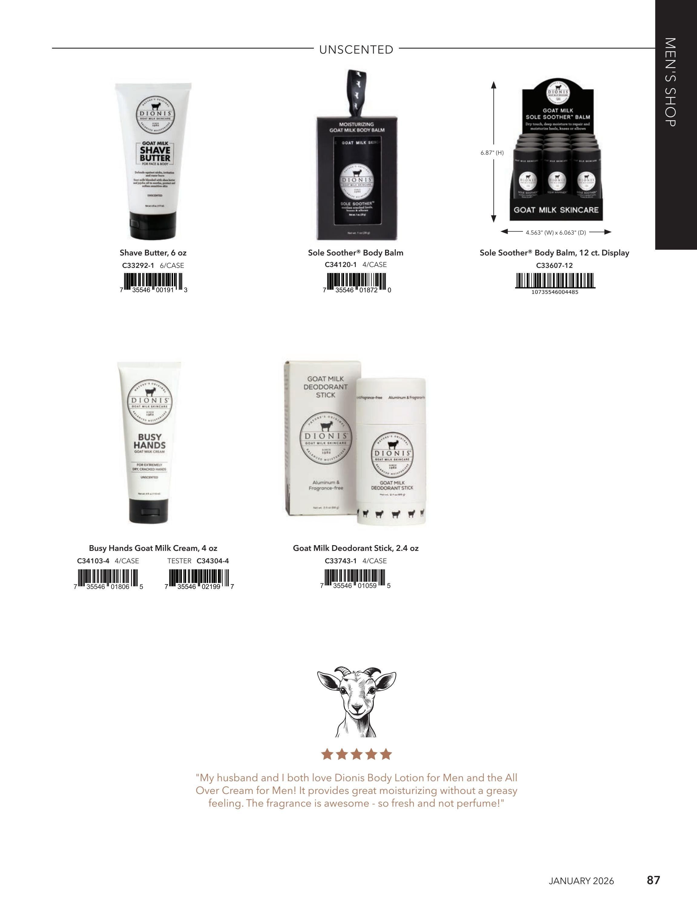 Dionis Goat Milk Skin Care Catalog Weekly Ad January 1 - December 31, 2026