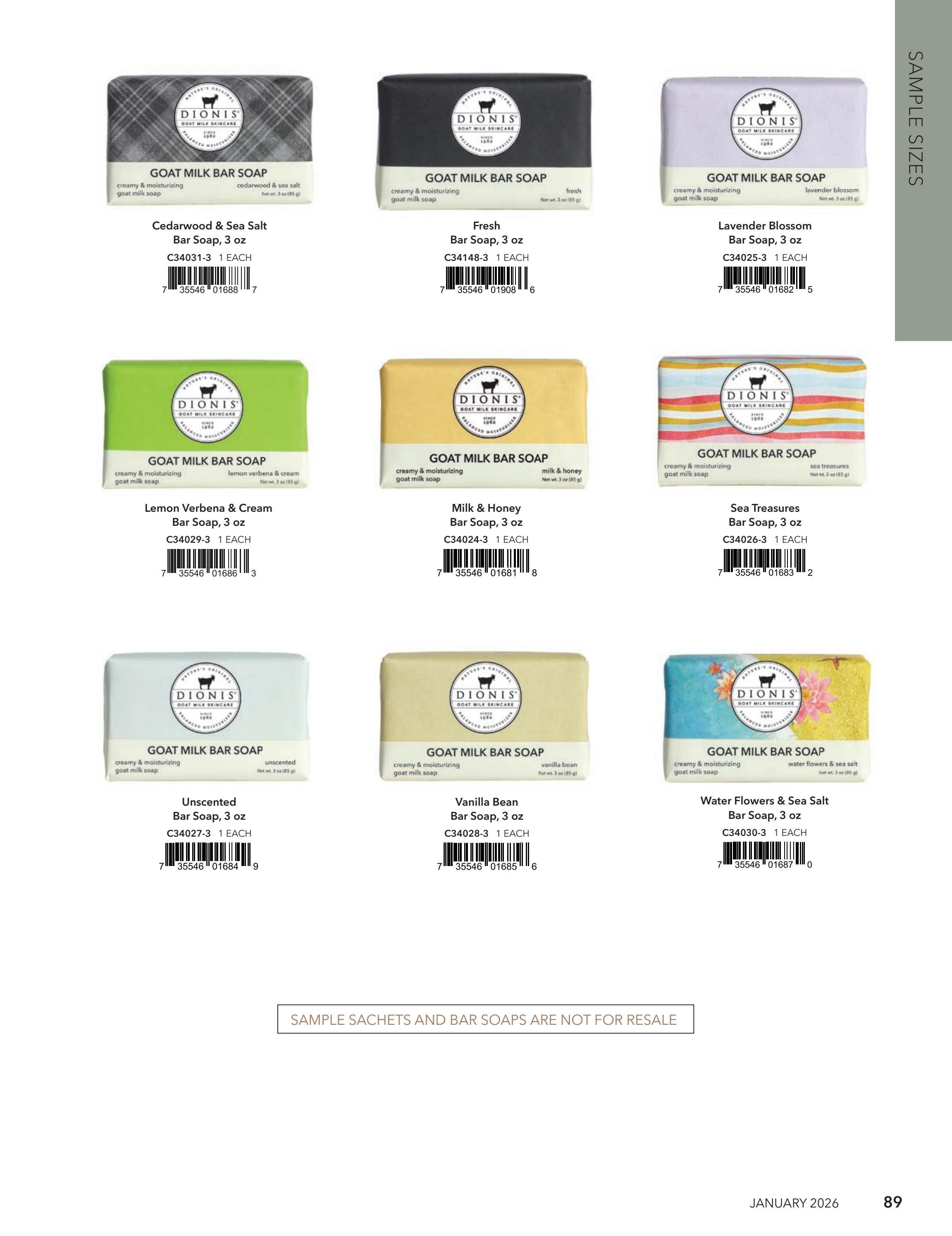 Dionis Goat Milk Skin Care Catalog Weekly Ad January 1 - December 31, 2026