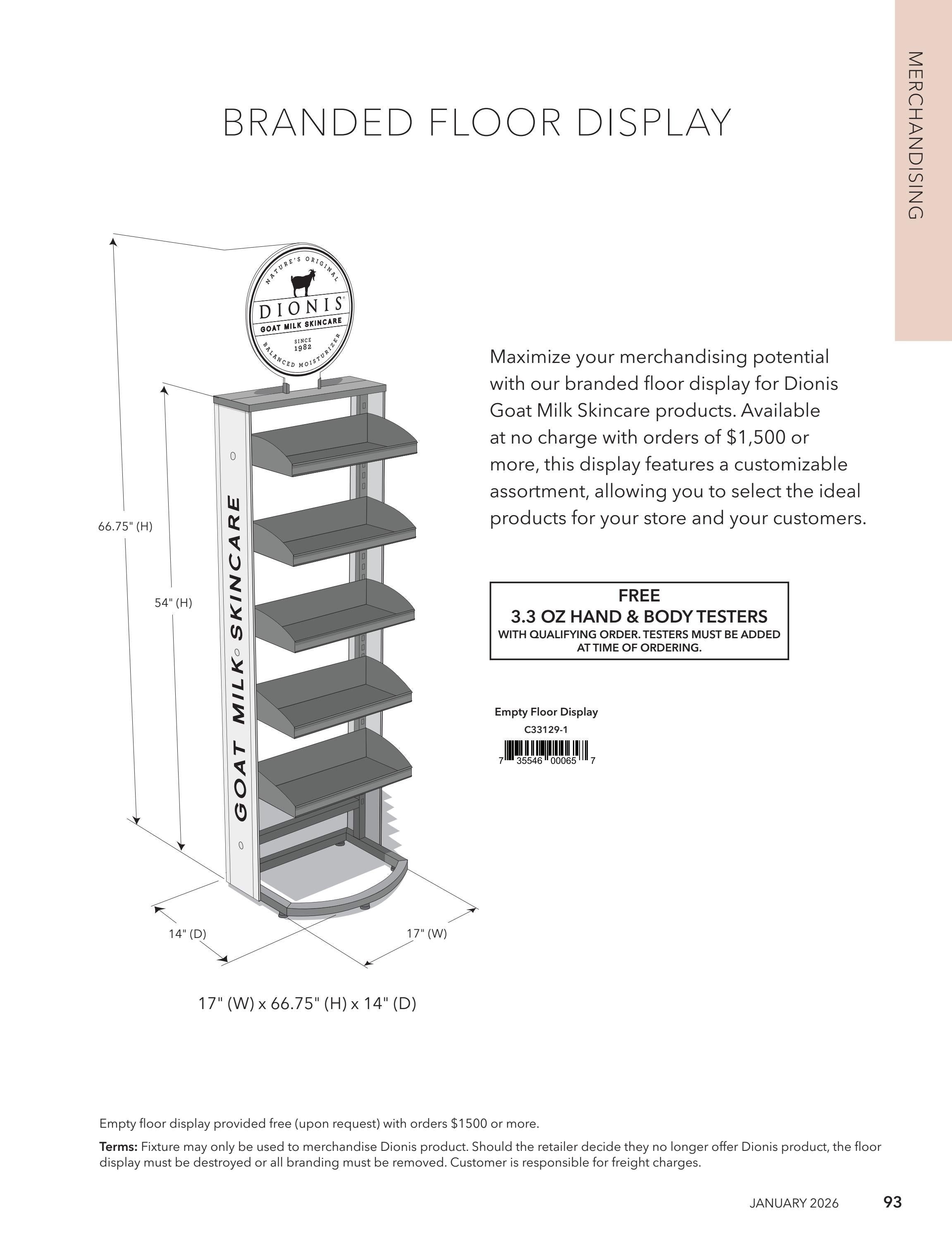 Dionis Goat Milk Skin Care Catalog Weekly Ad January 1 - December 31, 2026