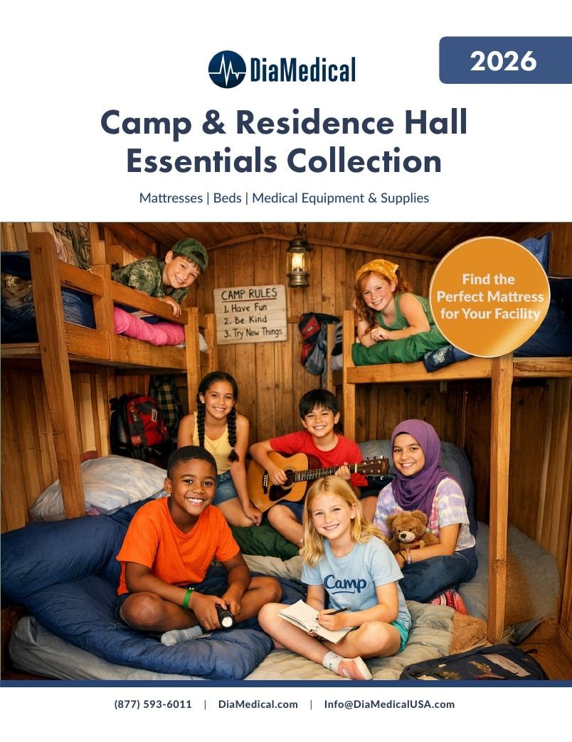DiaMedical USA Residence Hall and Camp Mattress Catalog Weekly Ad January 1 - December 31, 2026