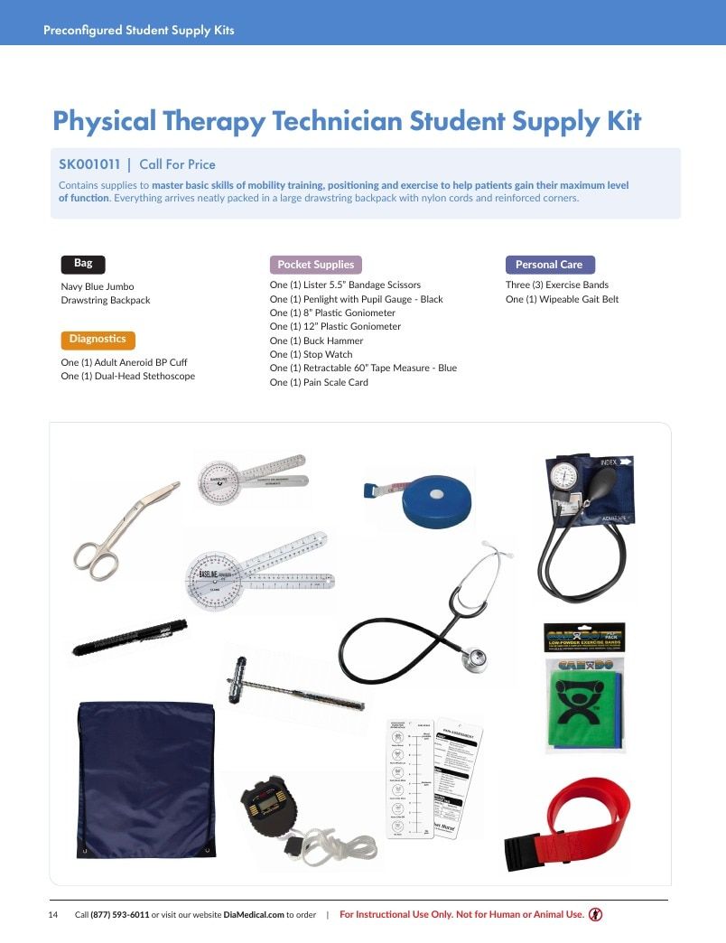 DiaMedical USA Student Supply Kit Catalog Weekly Ad January 1 - December 31, 2026