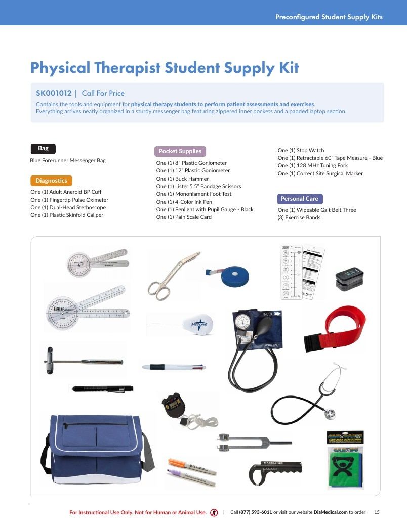 DiaMedical USA Student Supply Kit Catalog Weekly Ad January 1 - December 31, 2026
