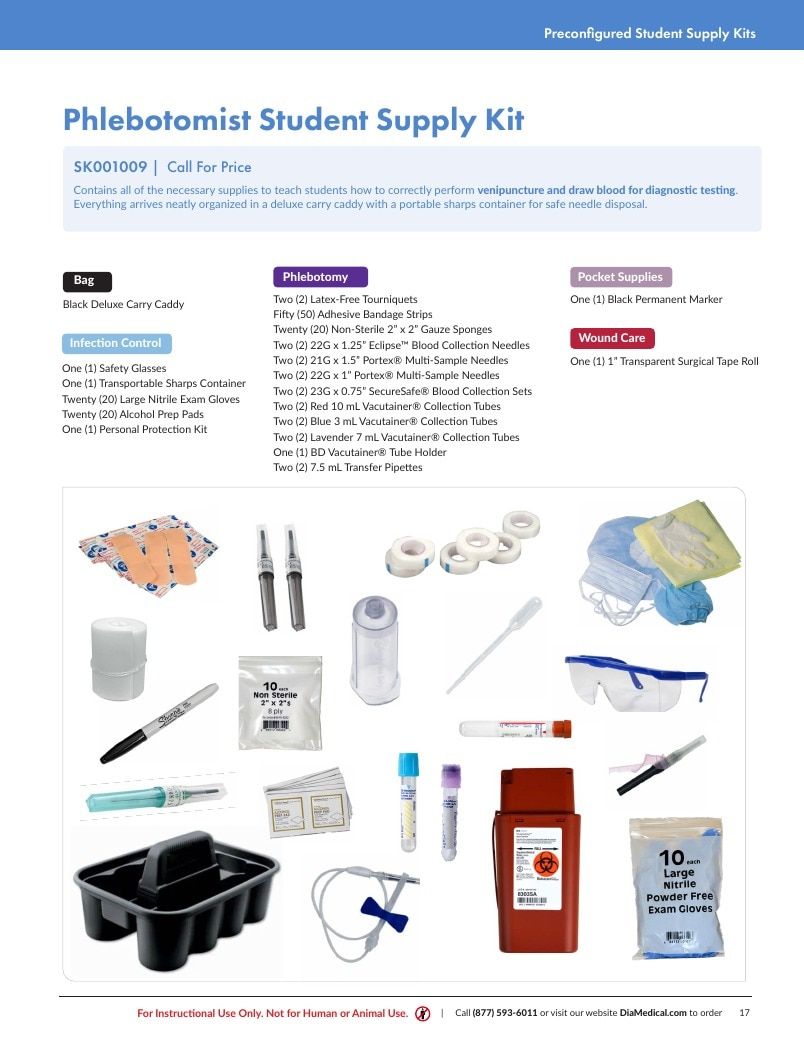 DiaMedical USA Student Supply Kit Catalog Weekly Ad January 1 - December 31, 2026
