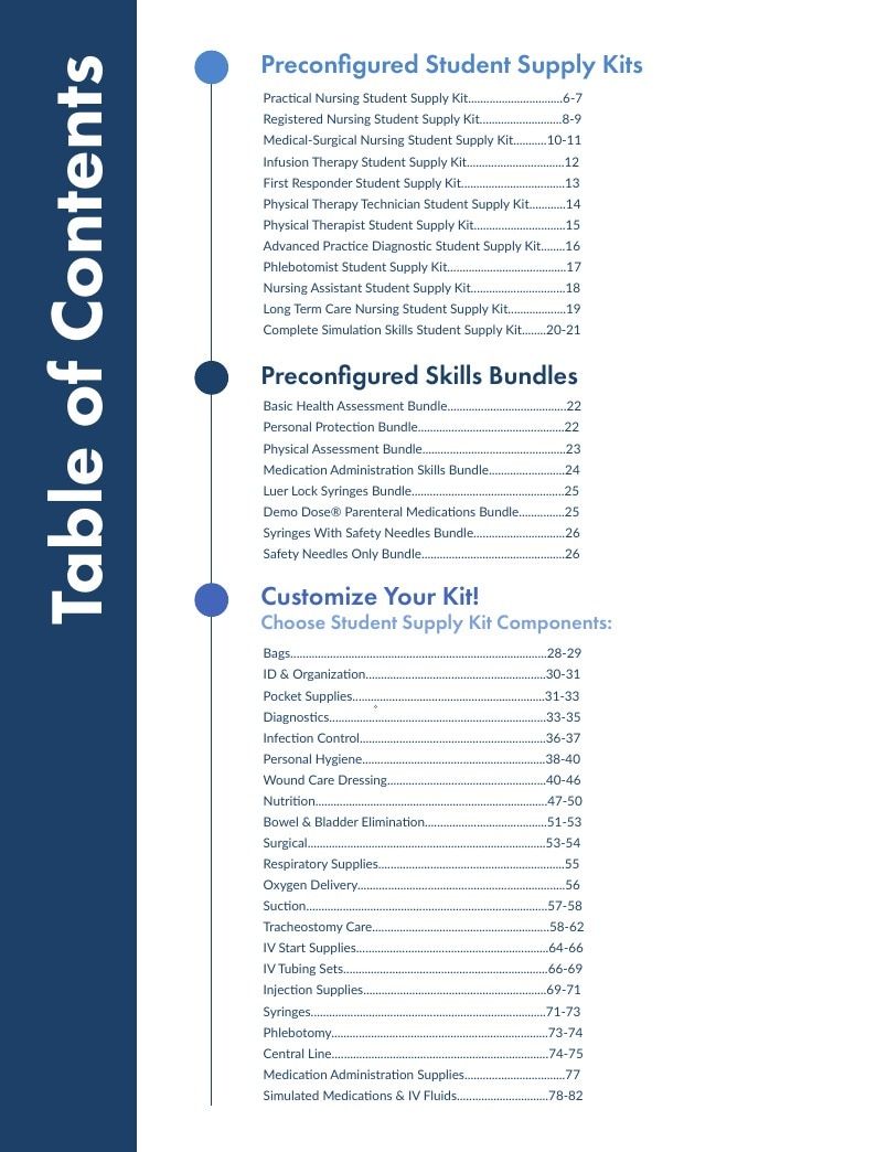DiaMedical USA Student Supply Kit Catalog Weekly Ad January 1 - December 31, 2026