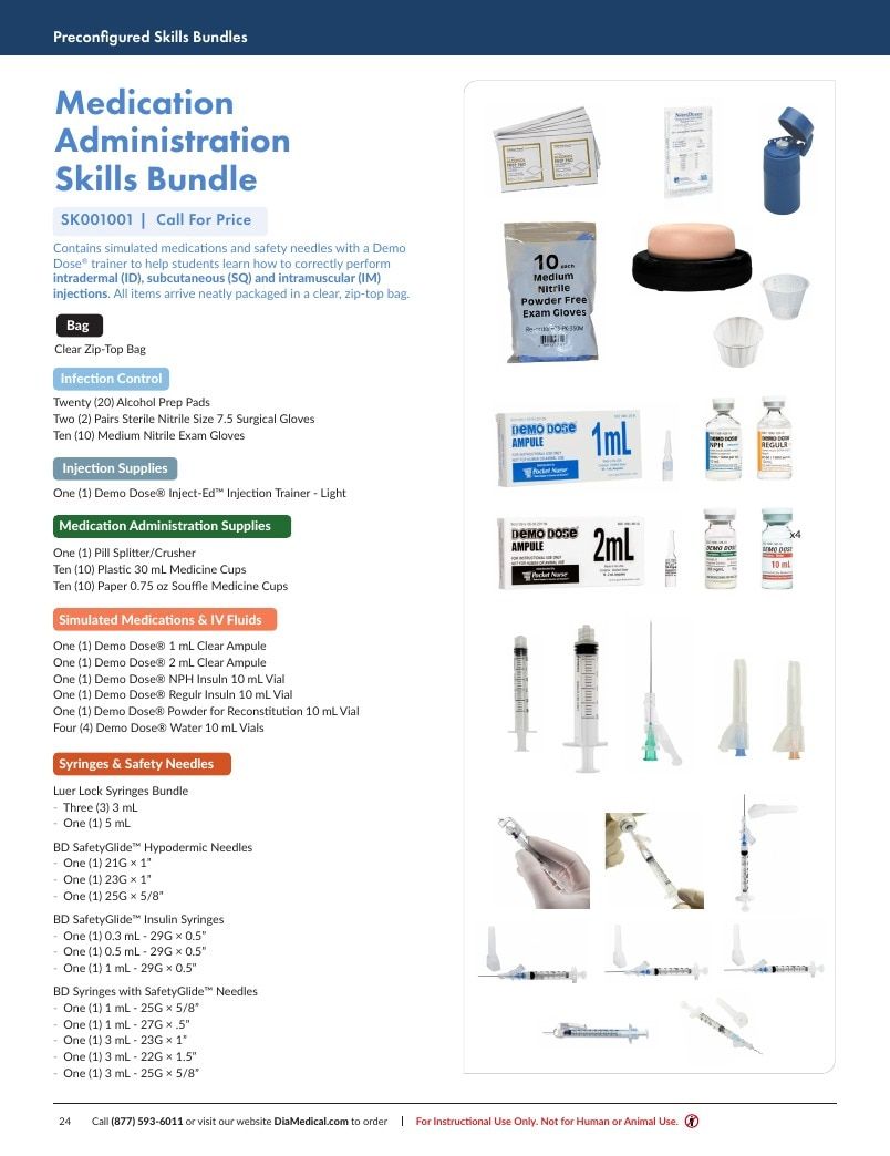 DiaMedical USA Student Supply Kit Catalog Weekly Ad January 1 - December 31, 2026