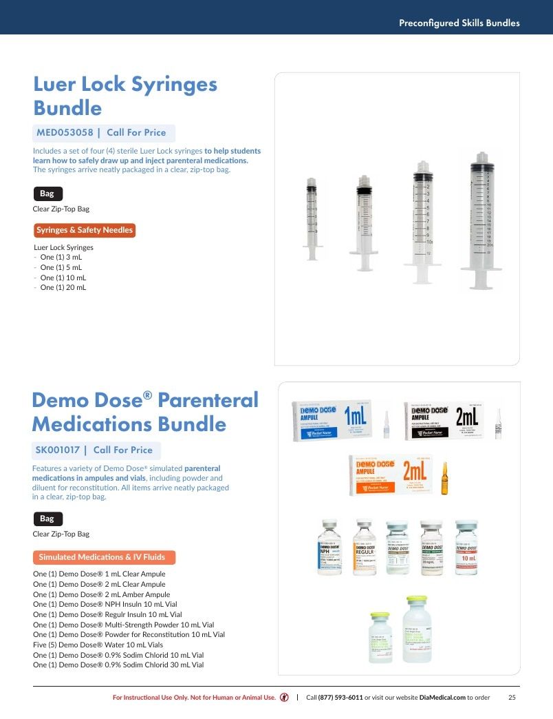 DiaMedical USA Student Supply Kit Catalog Weekly Ad January 1 - December 31, 2026